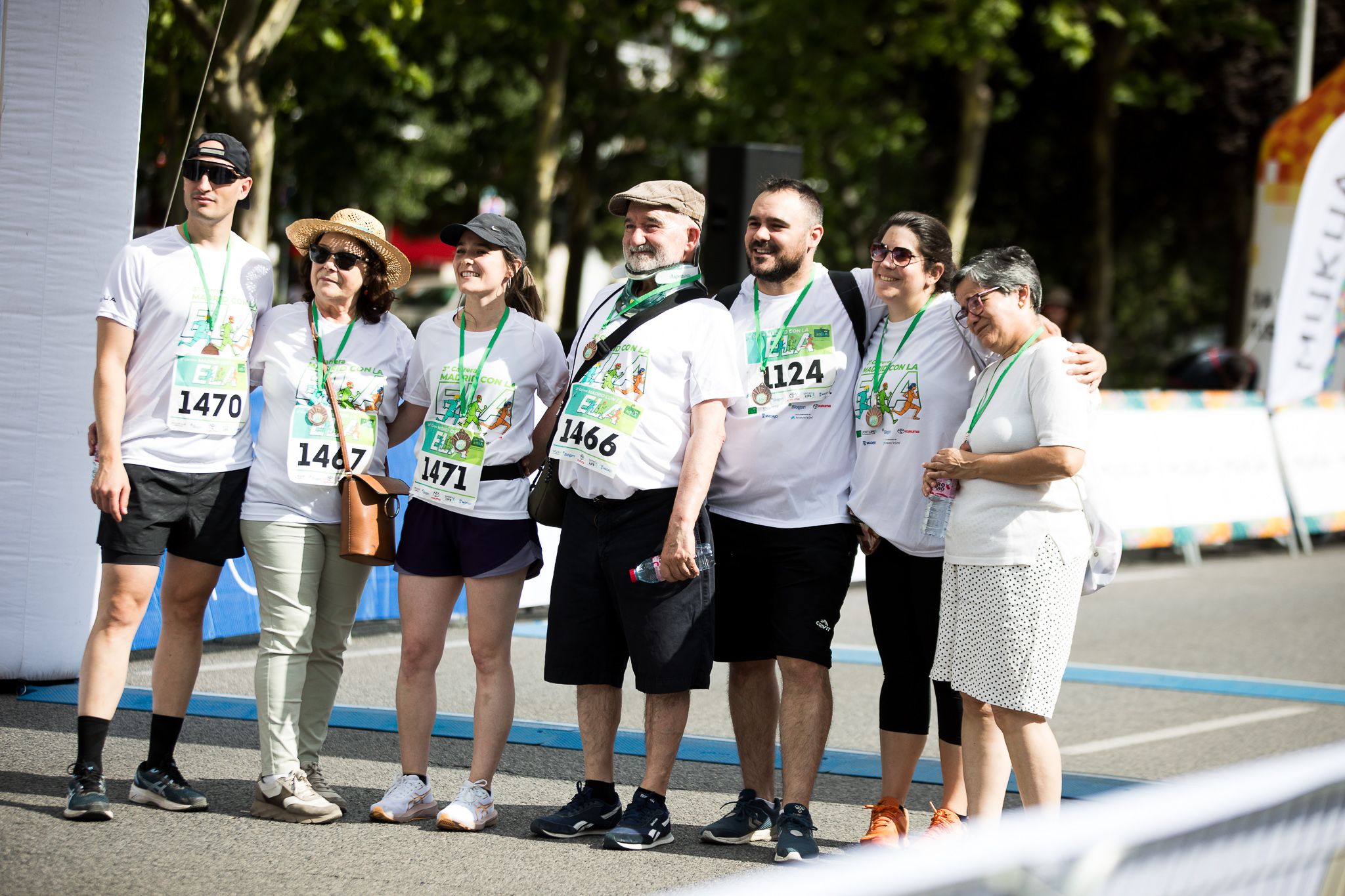 Fotos de la Carrera de la superación en la III Carrera Madrid con la ELA. LateMiLente 80