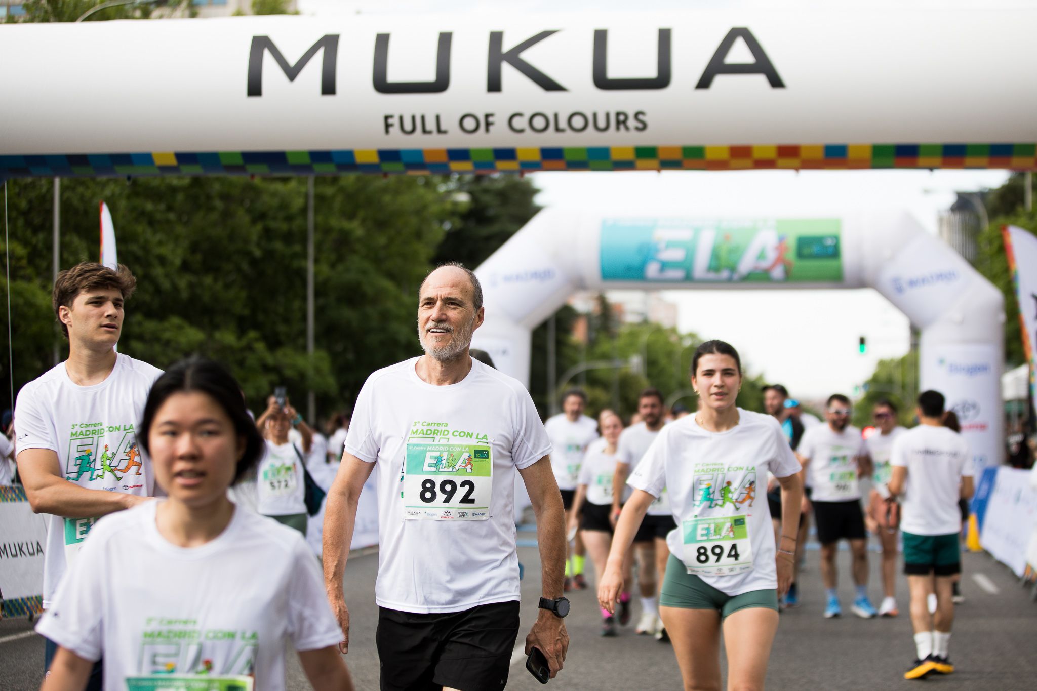 Fotos de la llegada a meta de la III Carrera Madrid con la ELA. LateMiLente 208