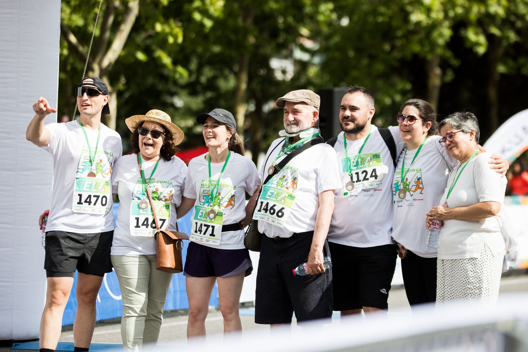 Fotos de la Carrera de la superación en la III Carrera Madrid con la ELA. LateMiLente 82