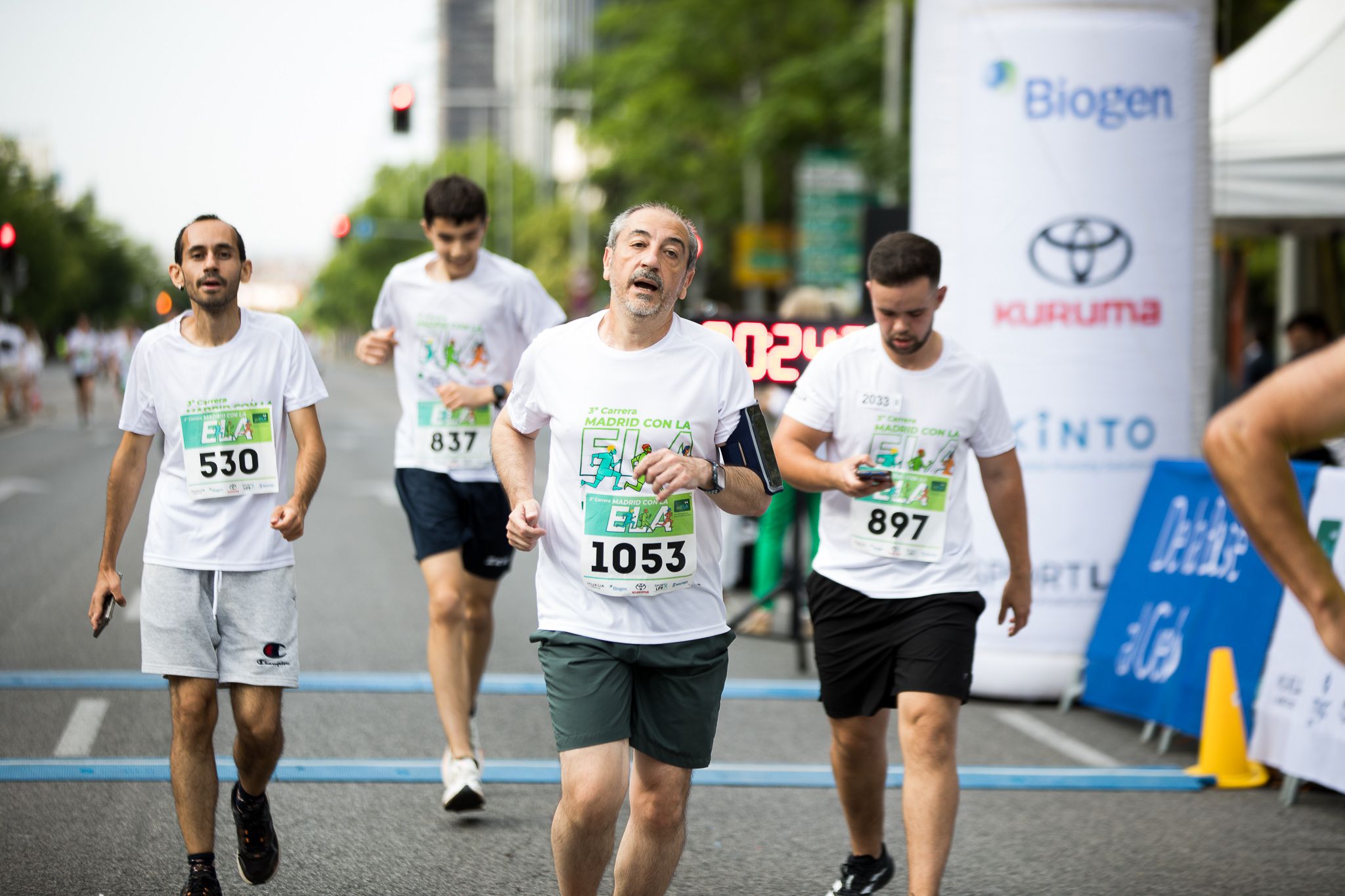 Fotos de la llegada a meta de la III Carrera Madrid con la ELA. LateMiLente 63