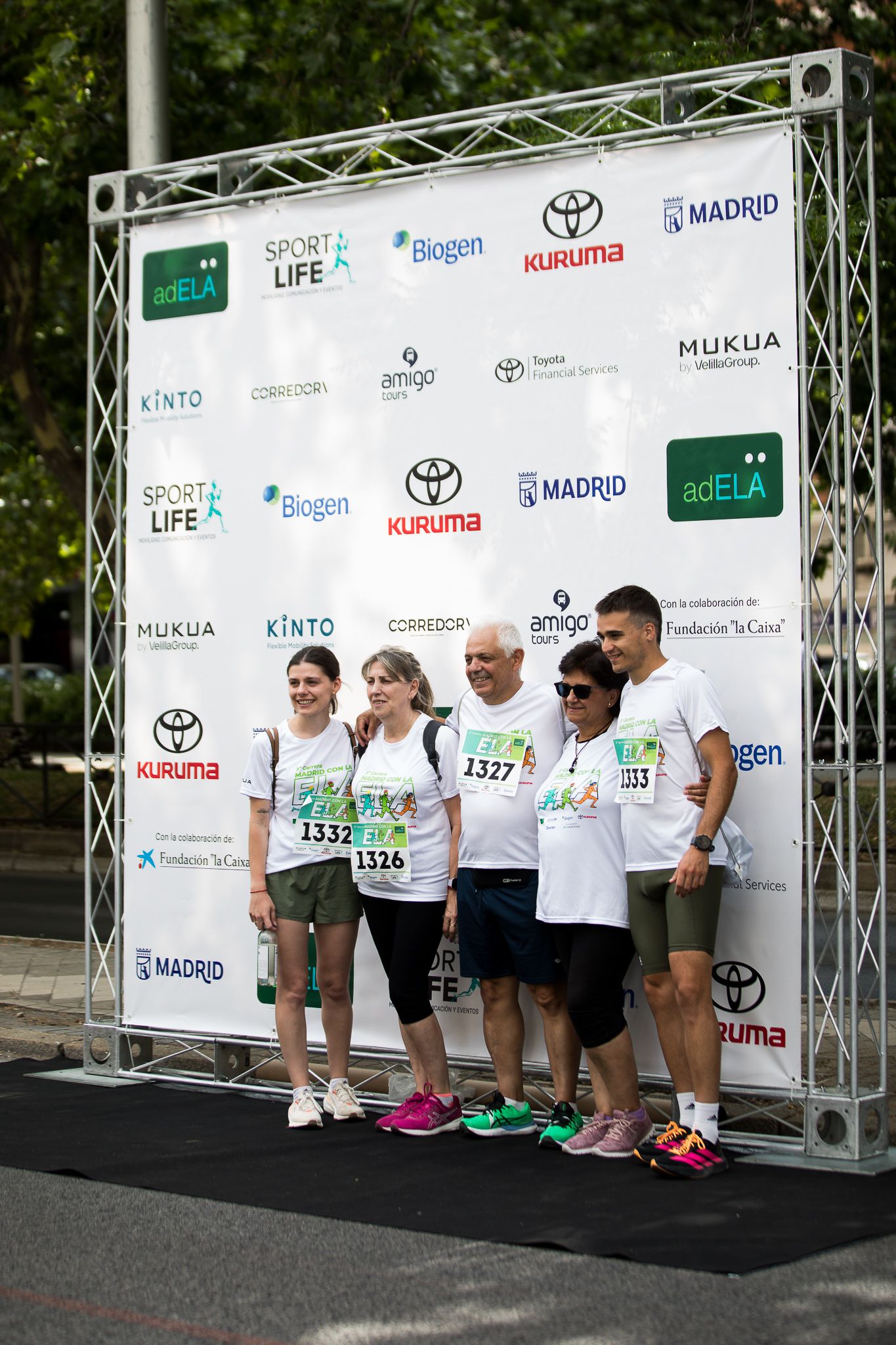Fotos de la Carrera de la superación en la III Carrera Madrid con la ELA. LateMiLente 85