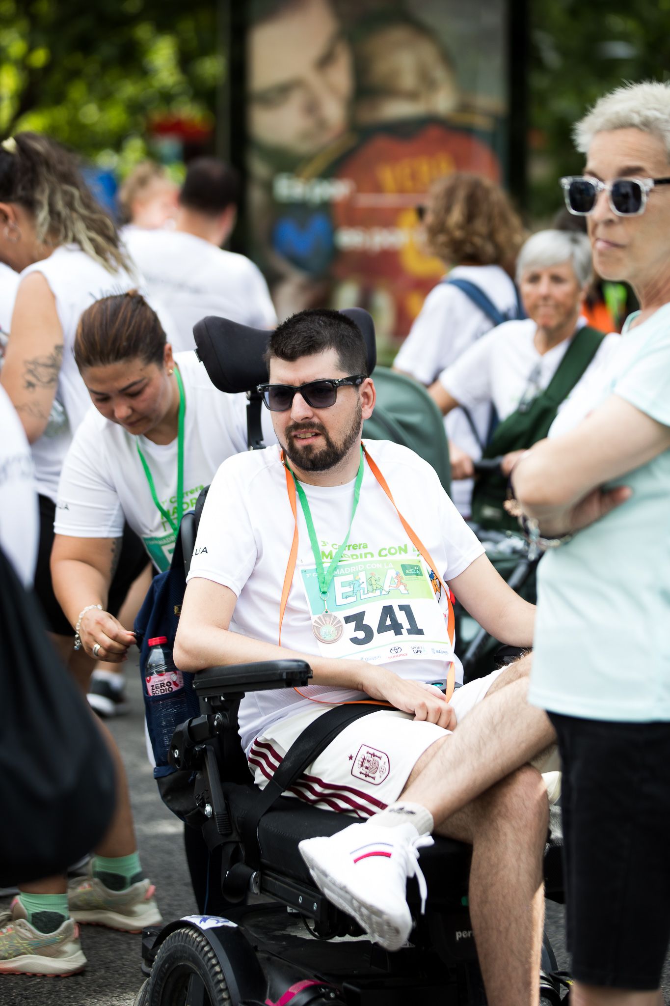 Fotos de la Carrera de la superación en la III Carrera Madrid con la ELA. LateMiLente 86