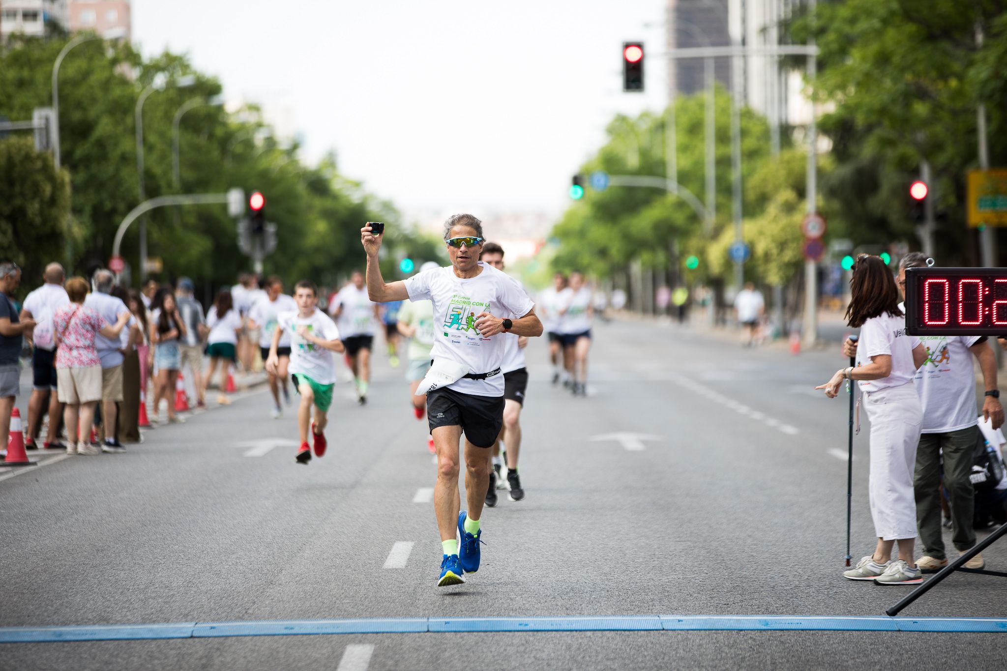 Fotos de la llegada a meta de la III Carrera Madrid con la ELA. LateMiLente 66
