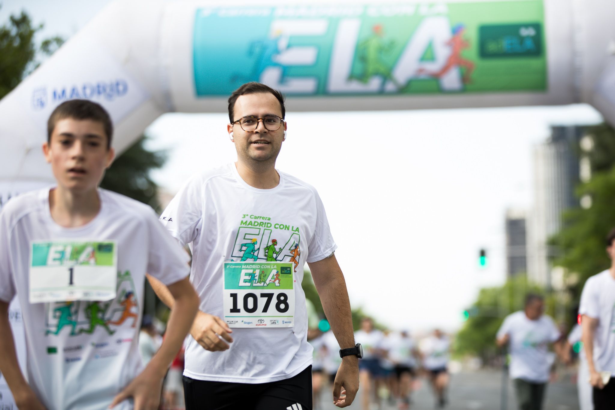 Fotos de la llegada a meta de la III Carrera Madrid con la ELA. LateMiLente 68