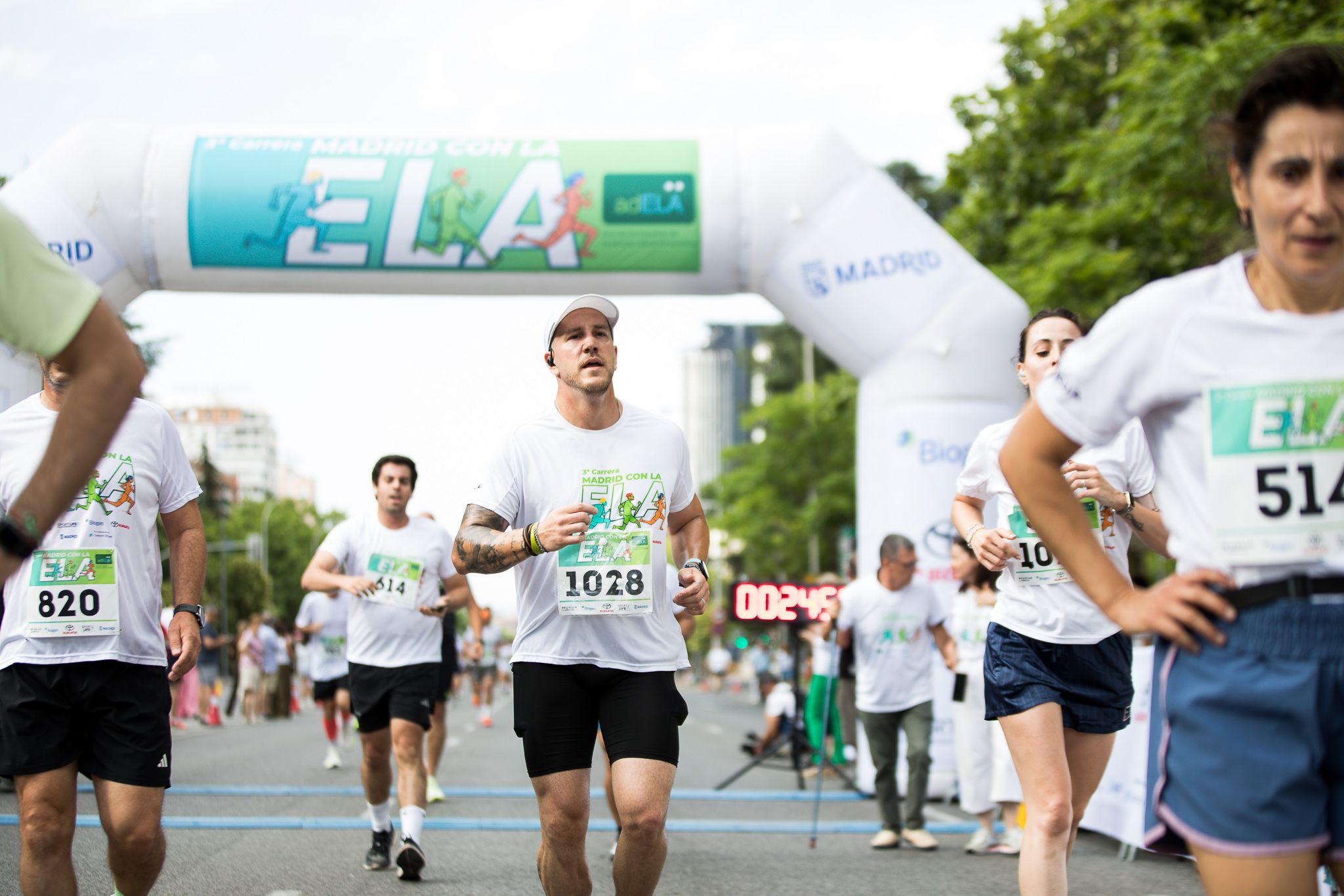 Fotos de la llegada a meta de la III Carrera Madrid con la ELA. LateMiLente 72