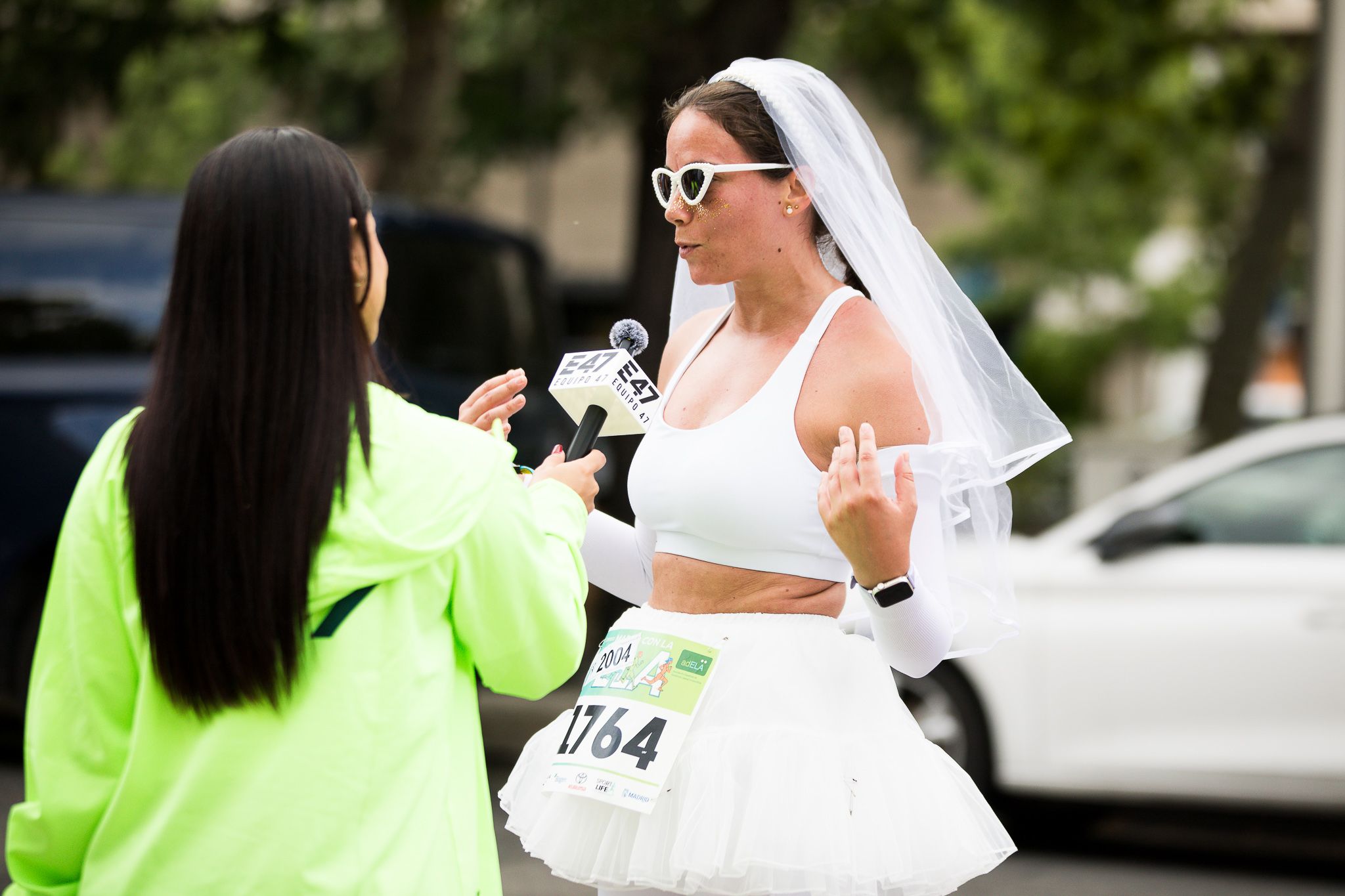 Fotos de la llegada a meta de la III Carrera Madrid con la ELA. LateMiLente 220