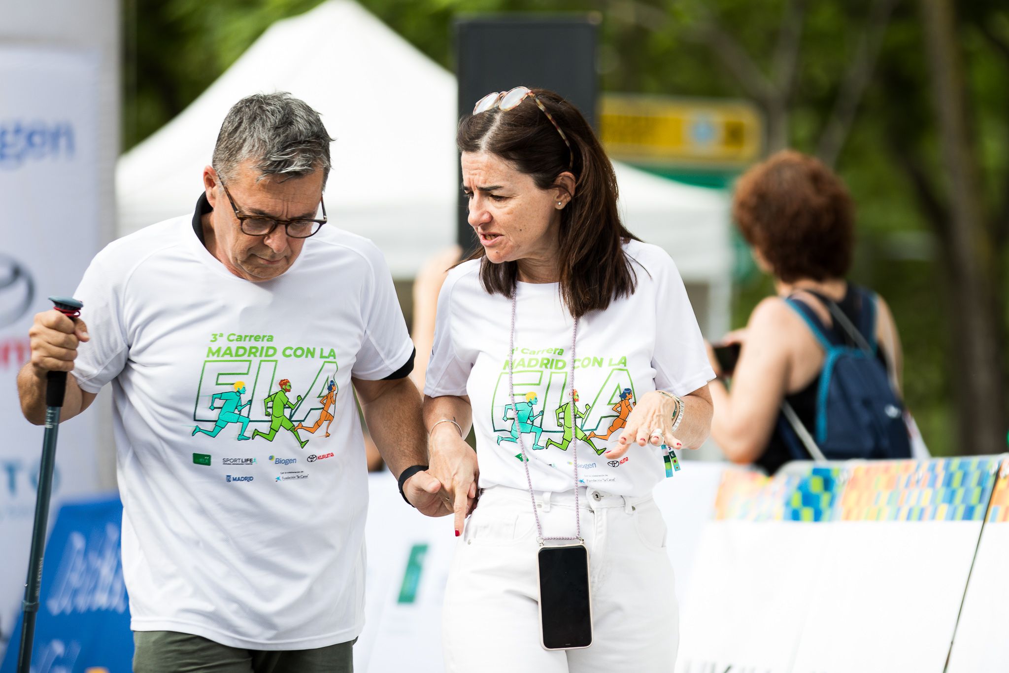 Fotos de la llegada a meta de la III Carrera Madrid con la ELA. LateMiLente 76