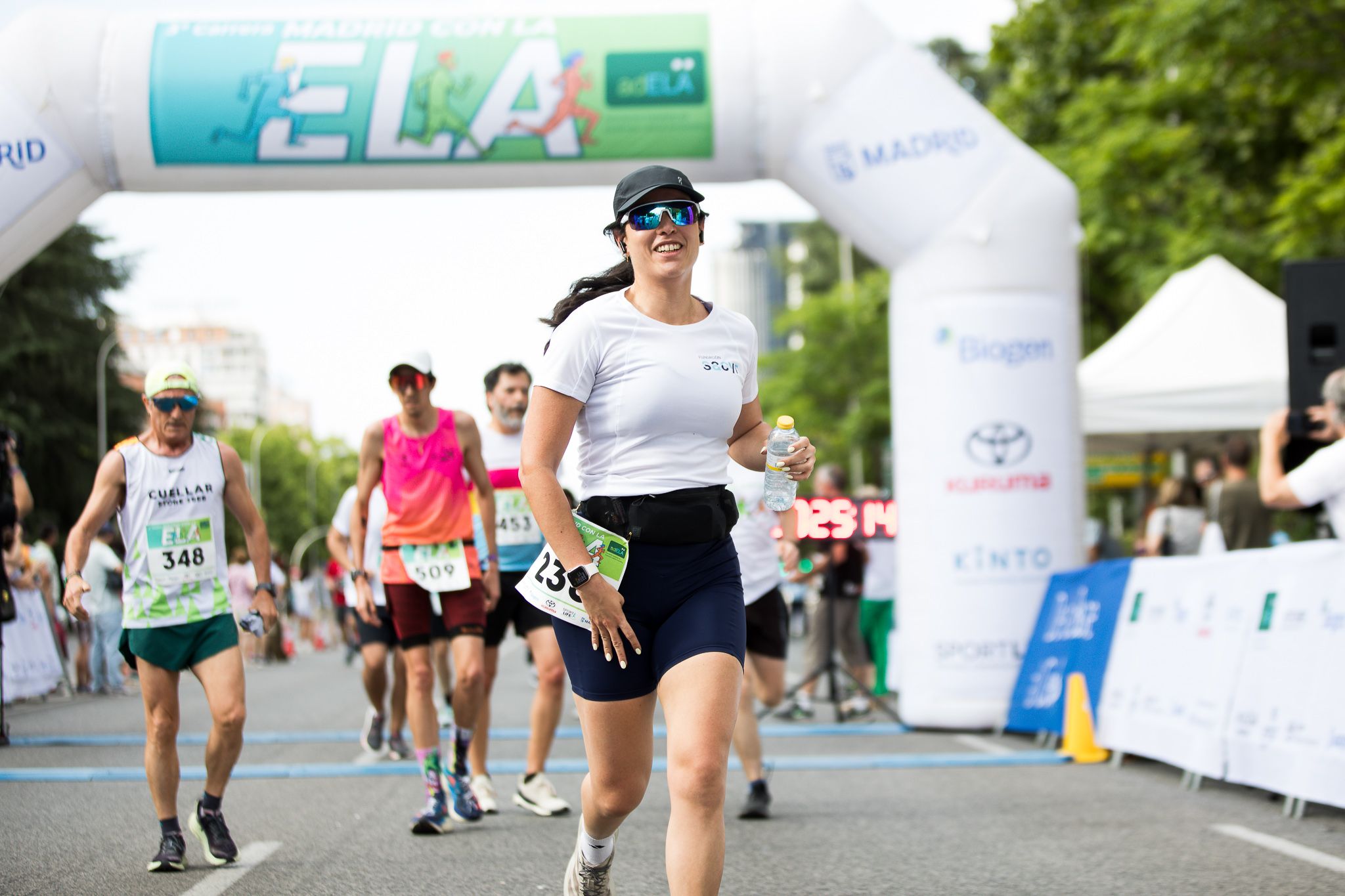 Fotos de la llegada a meta de la III Carrera Madrid con la ELA. LateMiLente 78