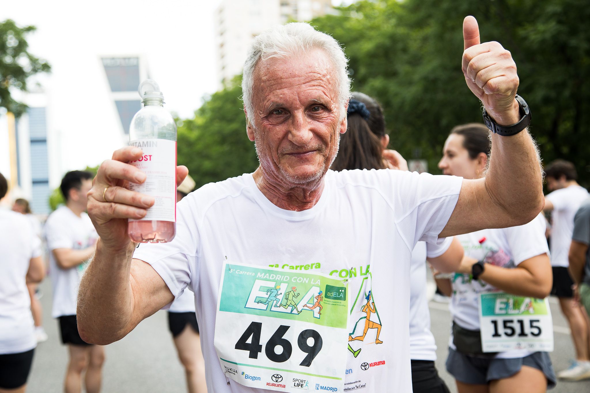Fotos de la llegada a meta de la III Carrera Madrid con la ELA. LateMiLente 224