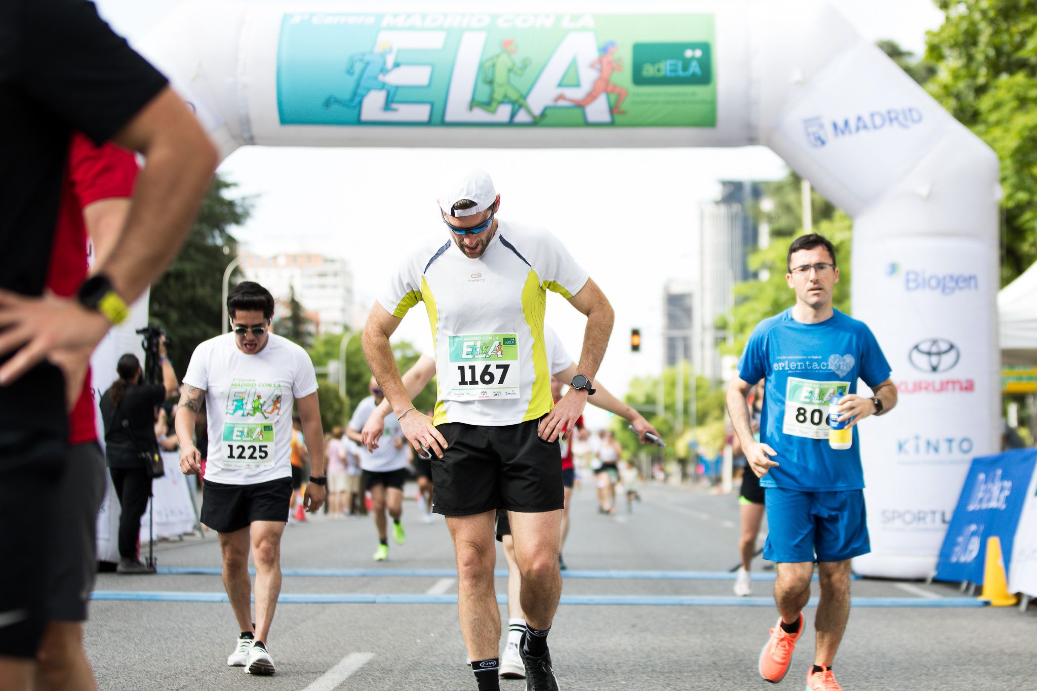 Fotos de la llegada a meta de la III Carrera Madrid con la ELA. LateMiLente 82