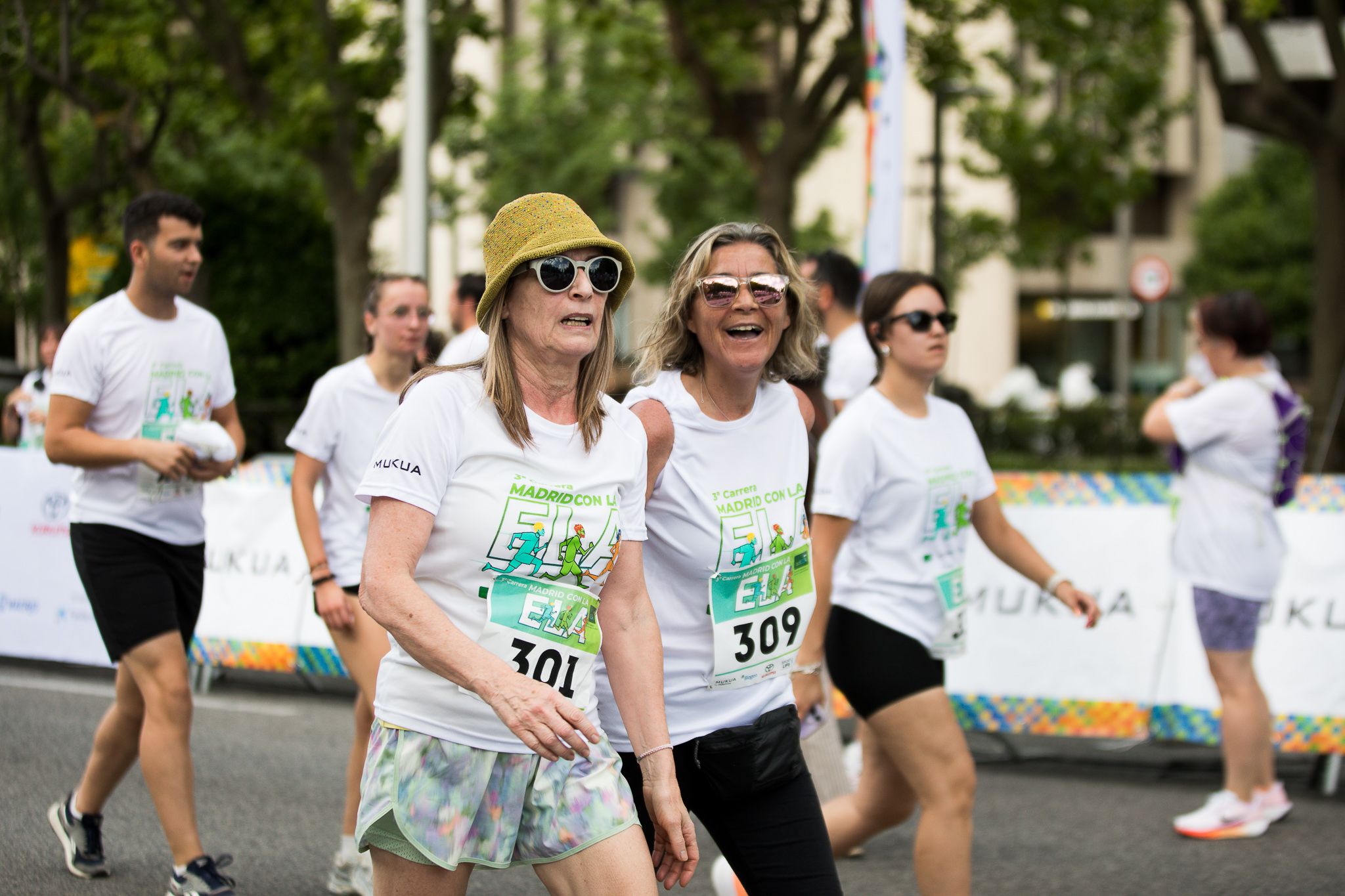 Fotos de la llegada a meta de la III Carrera Madrid con la ELA. LateMiLente 234