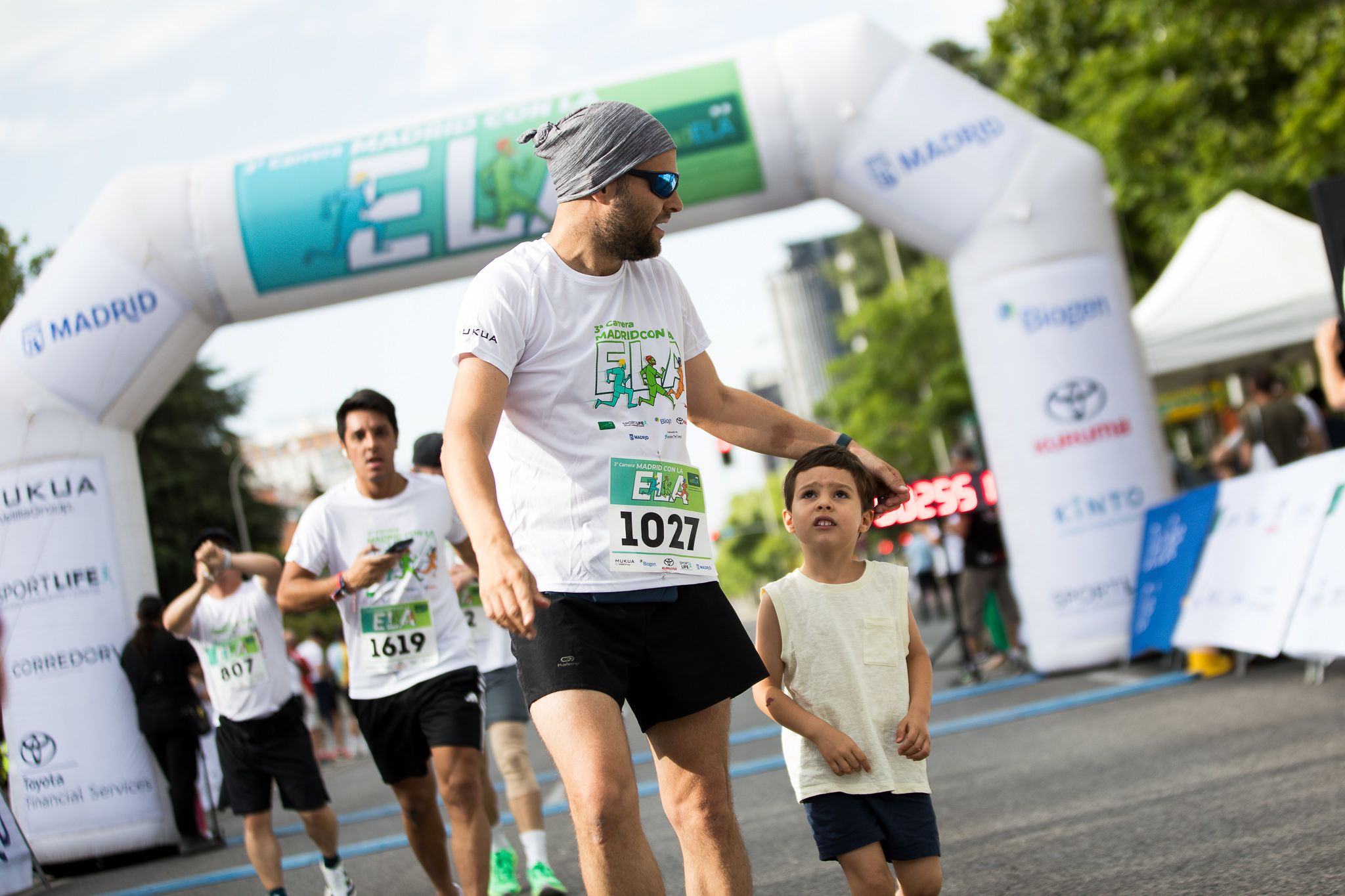 Fotos de la llegada a meta de la III Carrera Madrid con la ELA. LateMiLente 90
