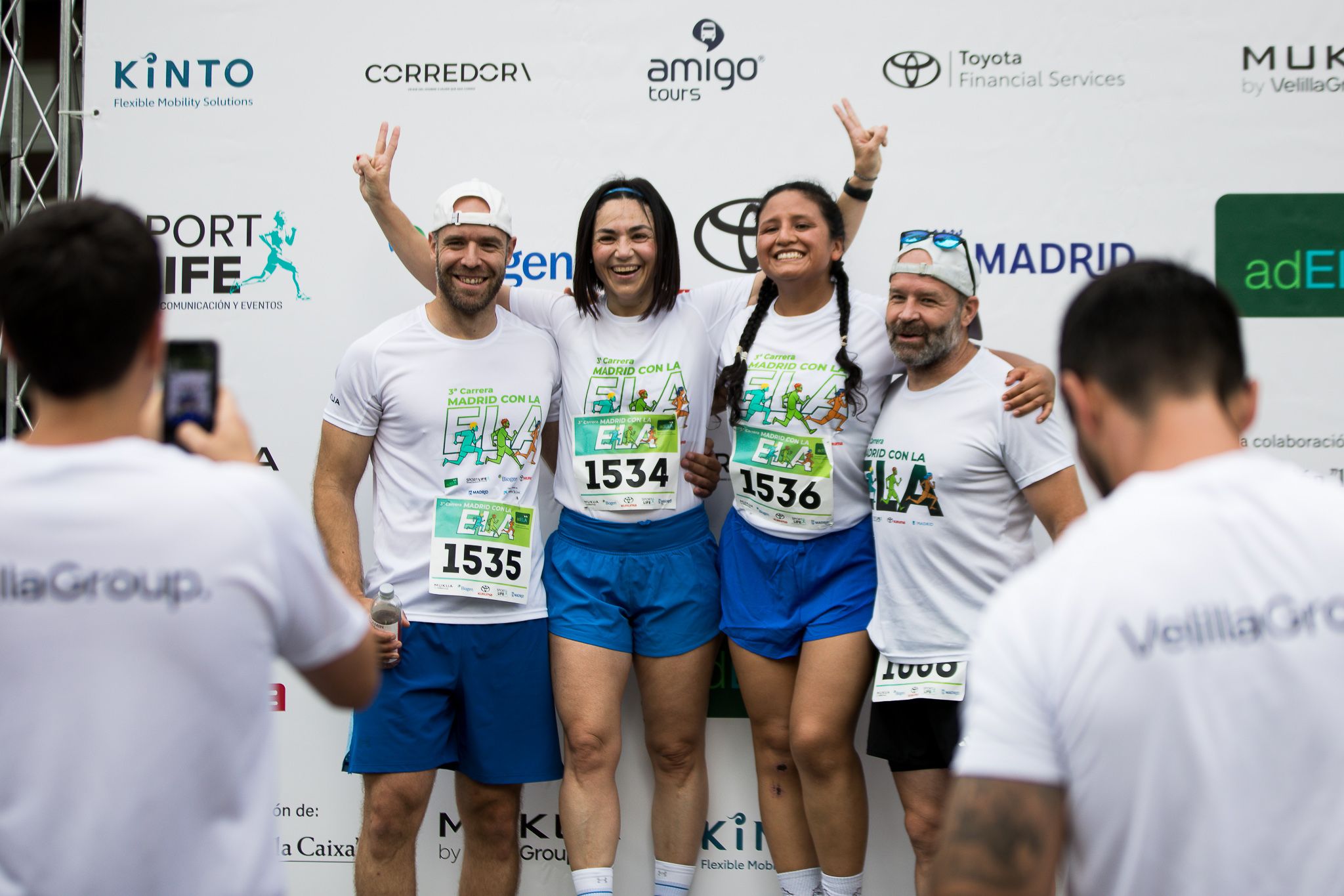 Fotos de la llegada a meta de la III Carrera Madrid con la ELA. LateMiLente 238