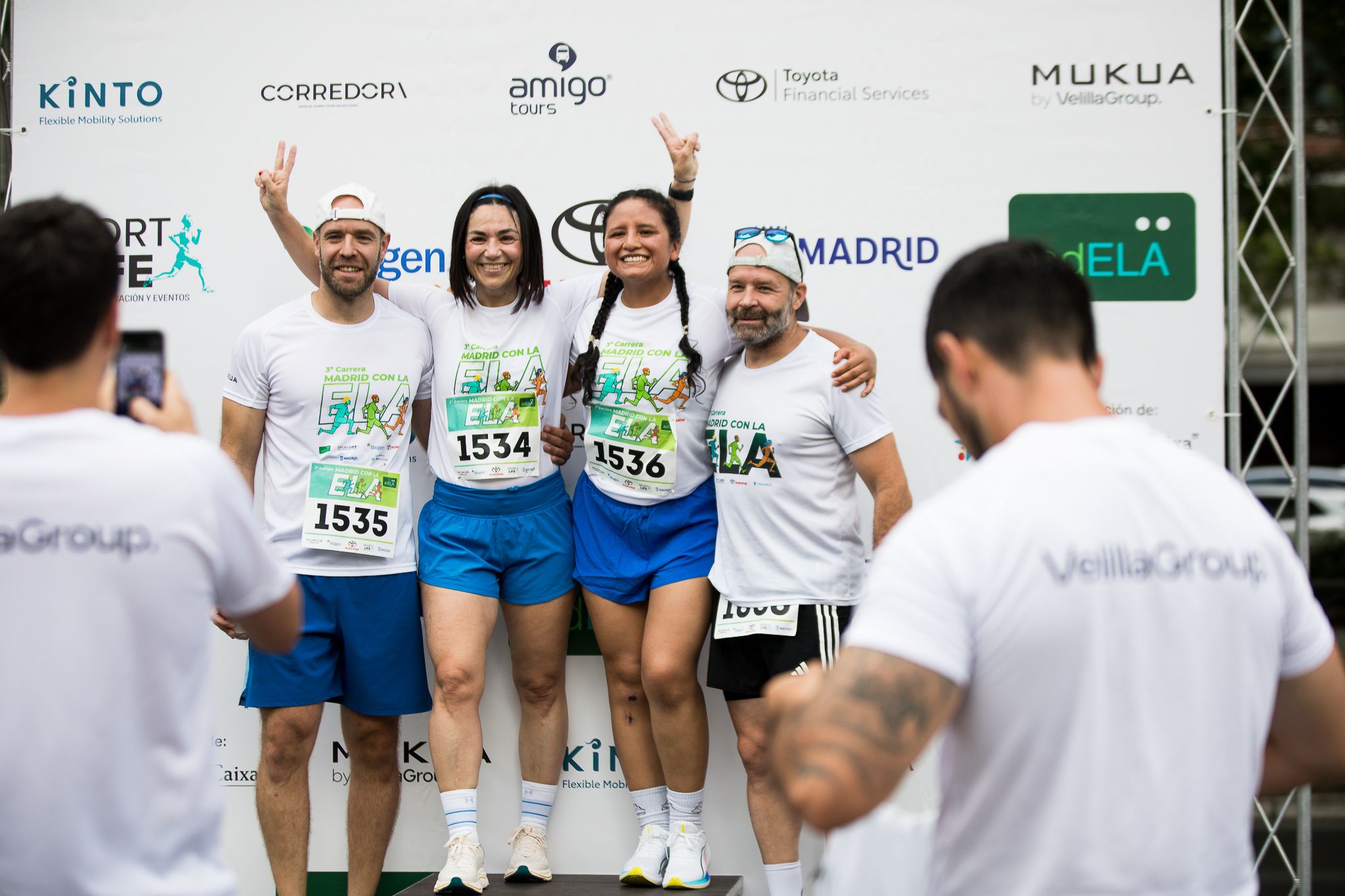 Fotos de la llegada a meta de la III Carrera Madrid con la ELA. LateMiLente 239
