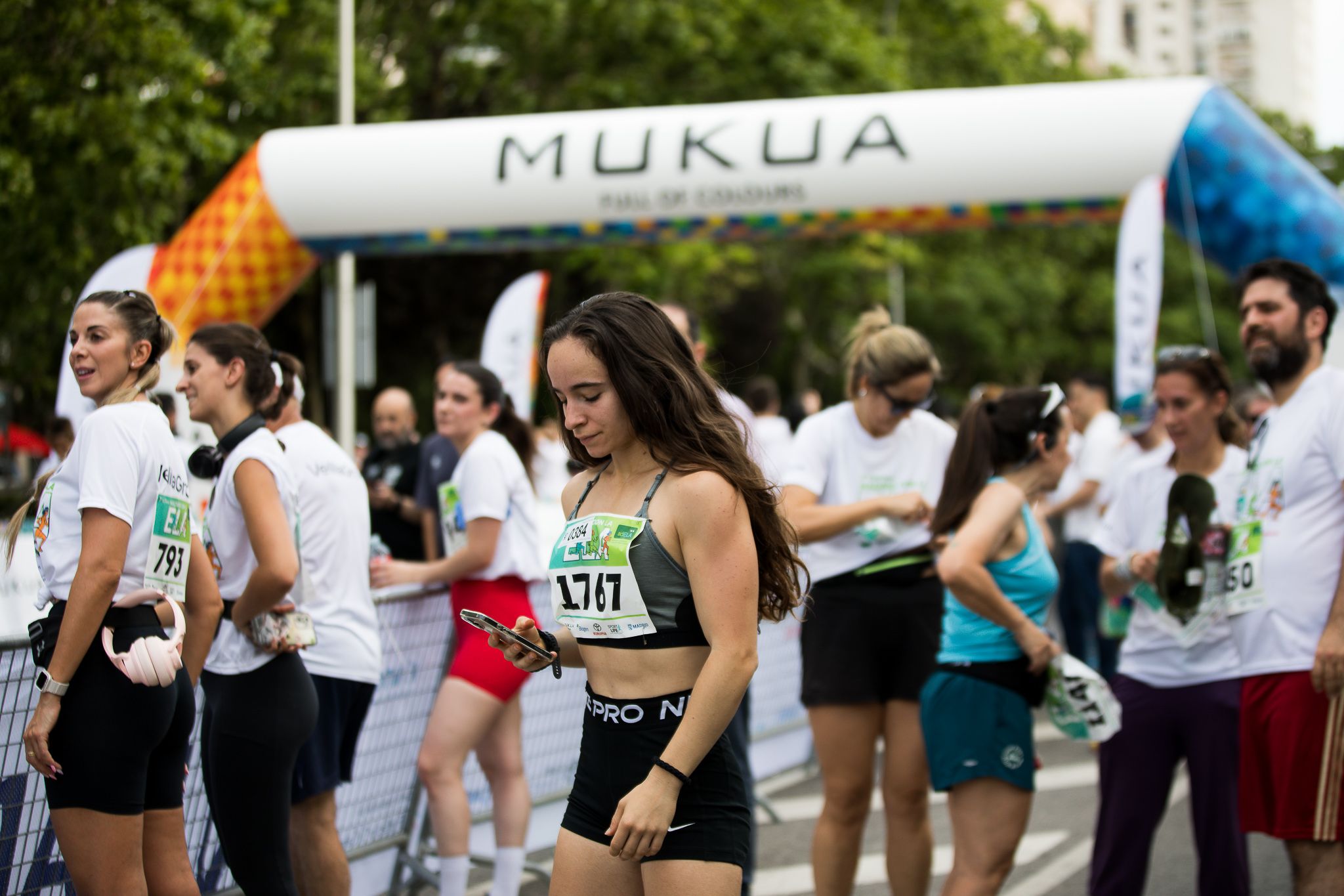 Fotos de la llegada a meta de la III Carrera Madrid con la ELA. LateMiLente 240