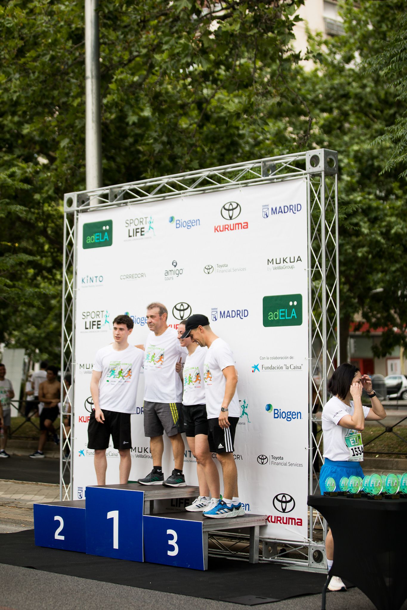 Fotos de la llegada a meta de la III Carrera Madrid con la ELA. LateMiLente 242