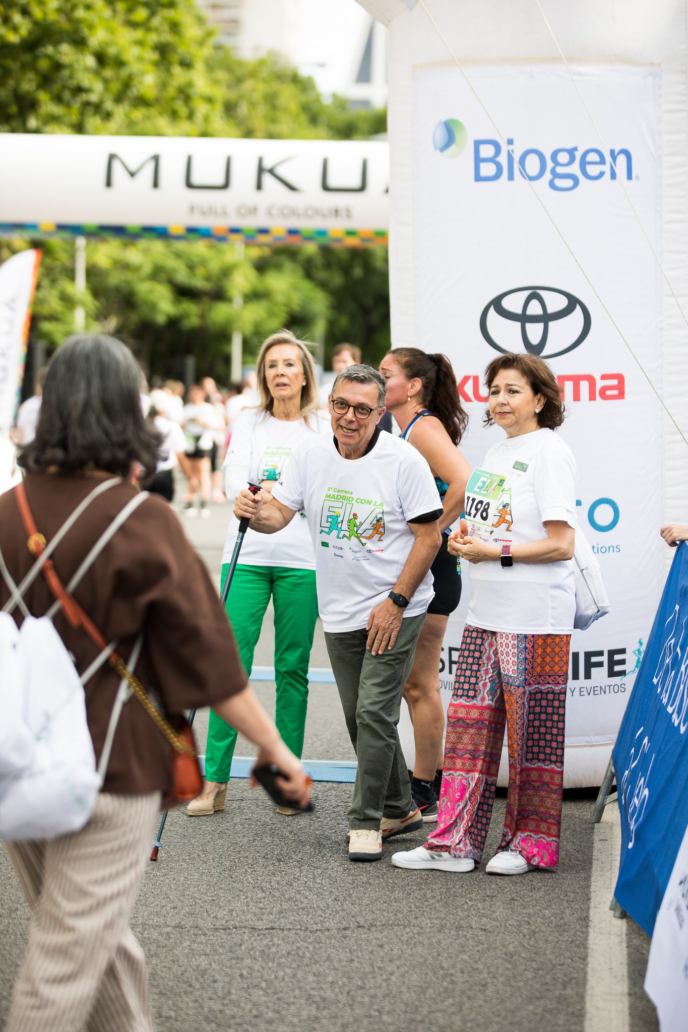 Fotos de la llegada a meta de la III Carrera Madrid con la ELA. LateMiLente 244