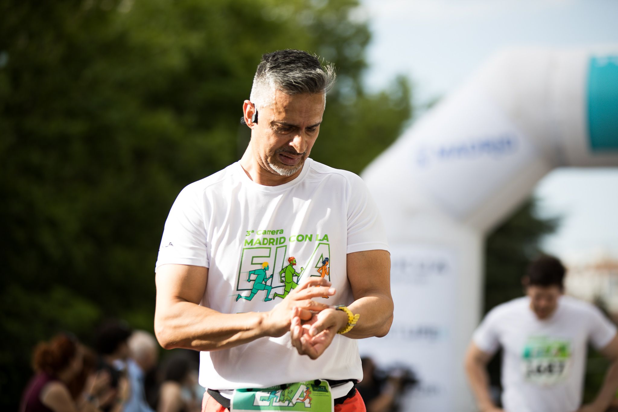 Fotos de la llegada a meta de la III Carrera Madrid con la ELA. LateMiLente 100