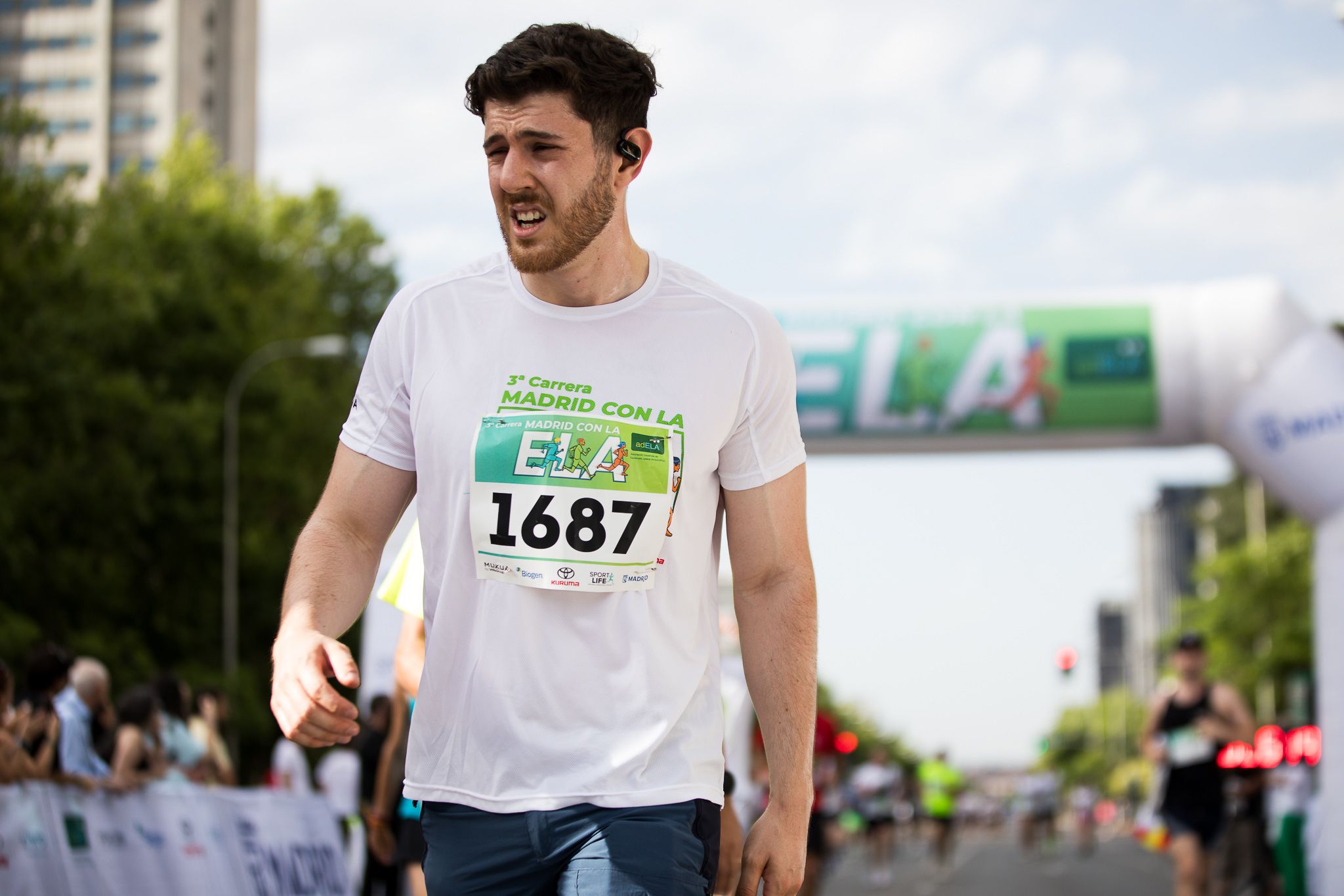 Fotos de la llegada a meta de la III Carrera Madrid con la ELA. LateMiLente 101