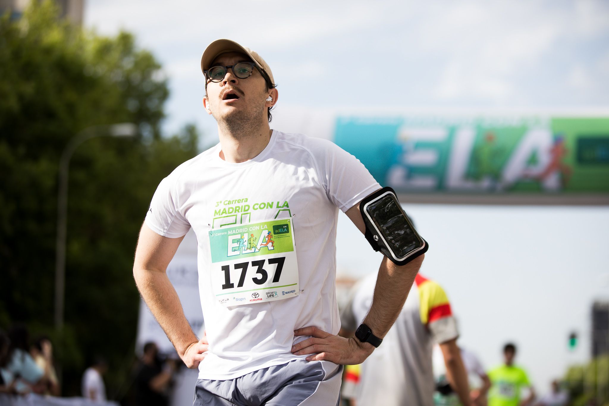 Fotos de la llegada a meta de la III Carrera Madrid con la ELA. LateMiLente 103