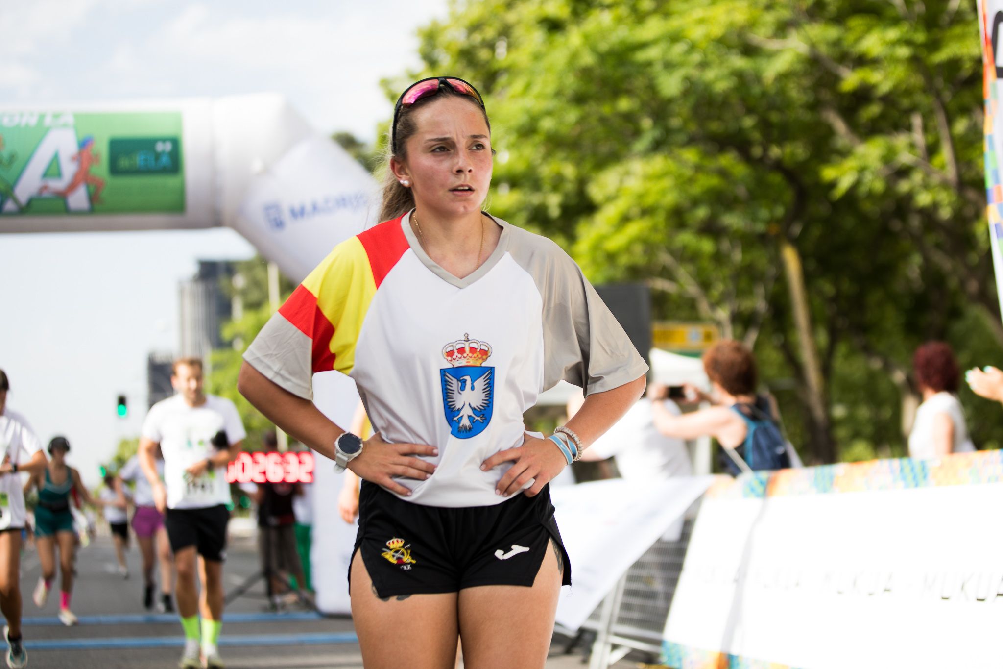 Fotos de la llegada a meta de la III Carrera Madrid con la ELA. LateMiLente 106