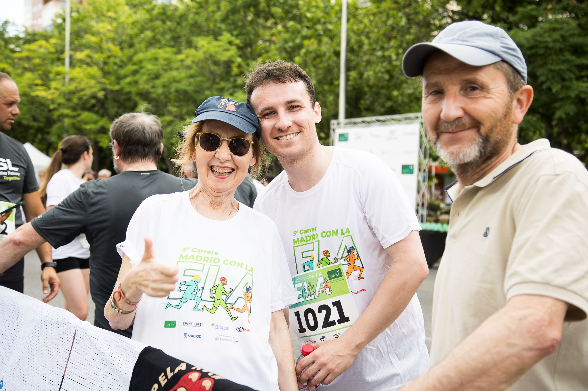 Fotos de la llegada a meta de la III Carrera Madrid con la ELA. LateMiLente 252