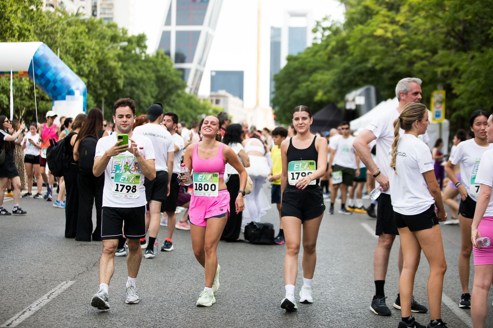 Fotos de la llegada a meta de la III Carrera Madrid con la ELA. LateMiLente 254