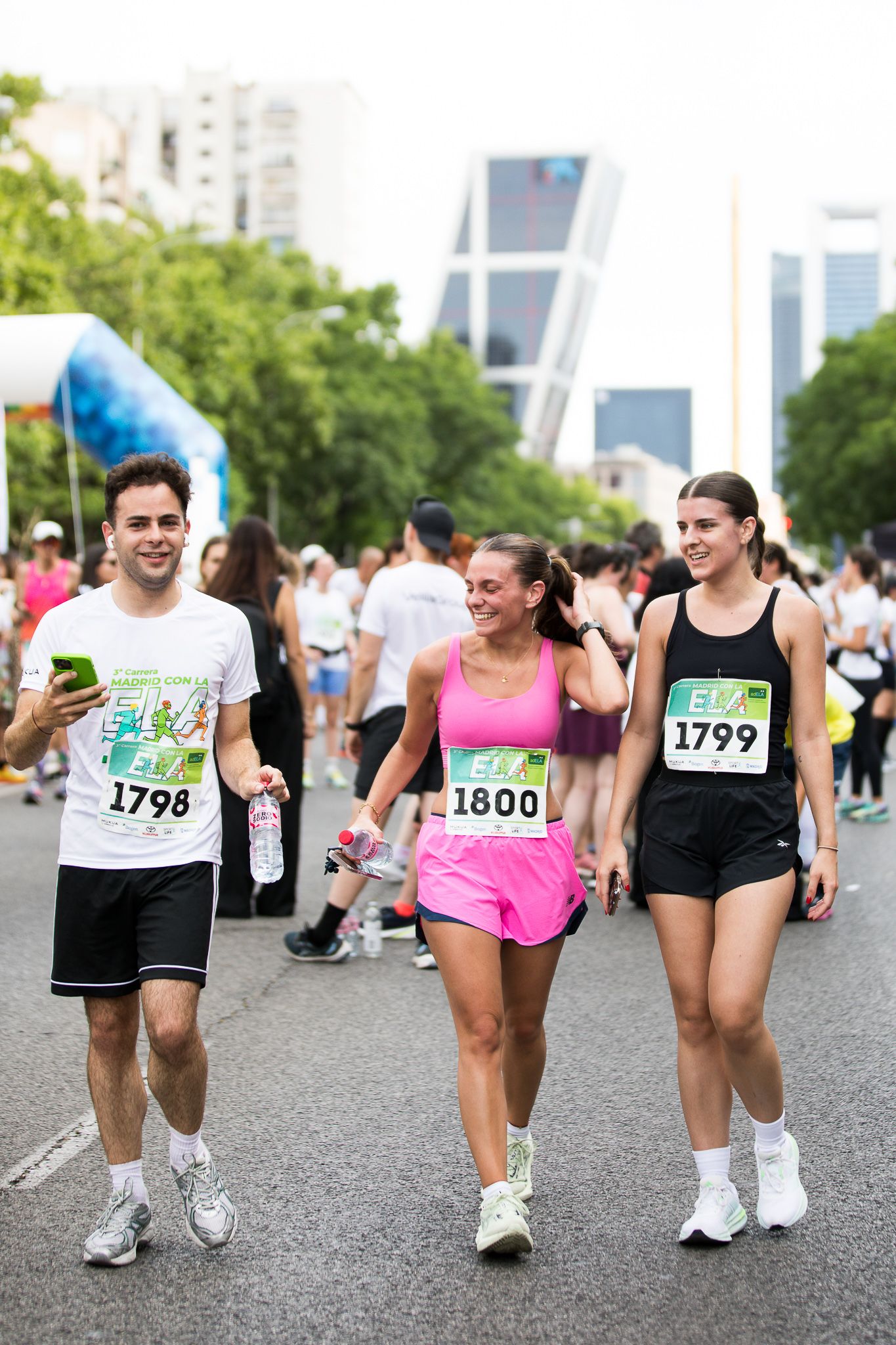 Fotos de la llegada a meta de la III Carrera Madrid con la ELA. LateMiLente 255
