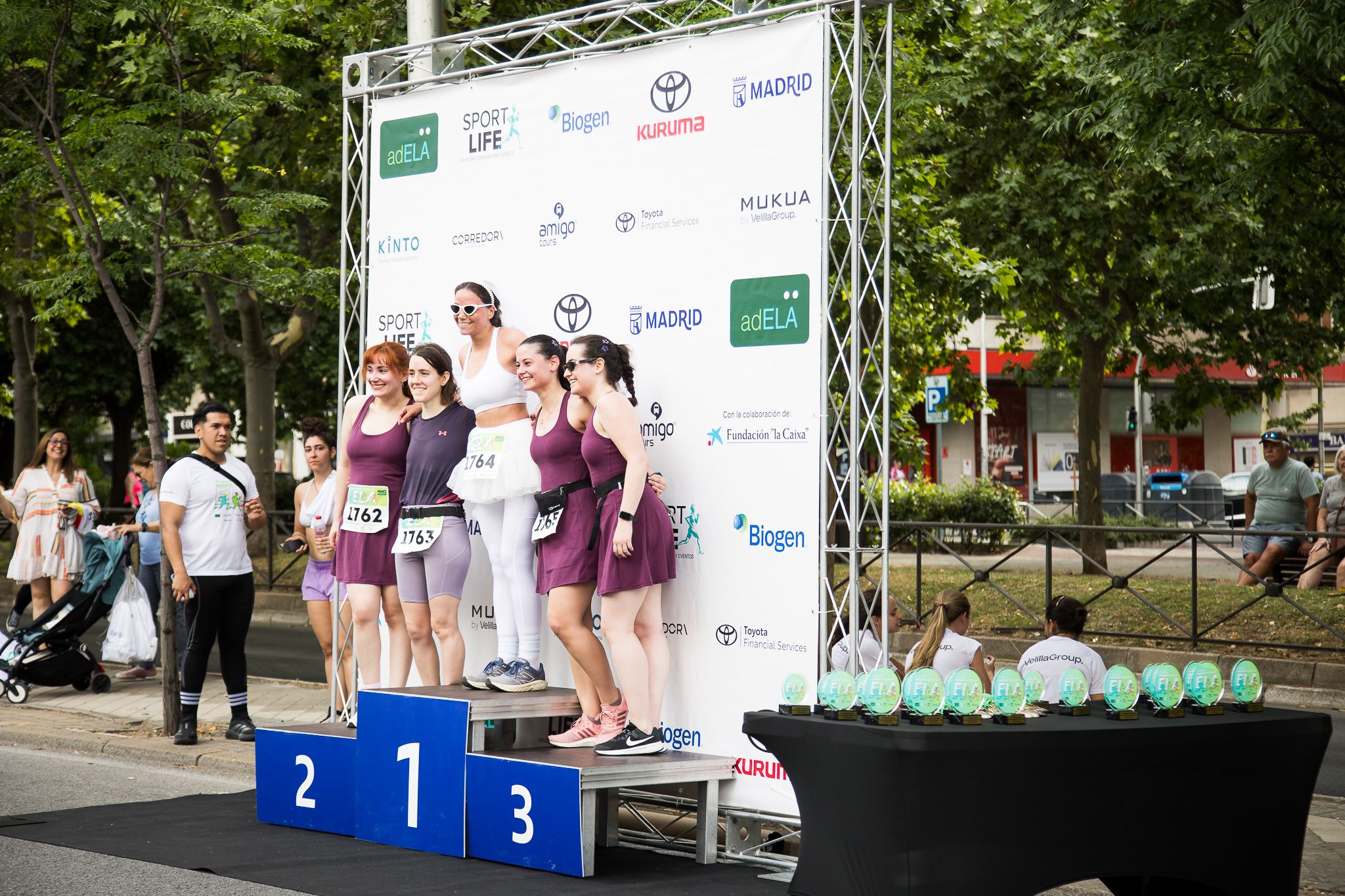 Fotos de la llegada a meta de la III Carrera Madrid con la ELA. LateMiLente 256
