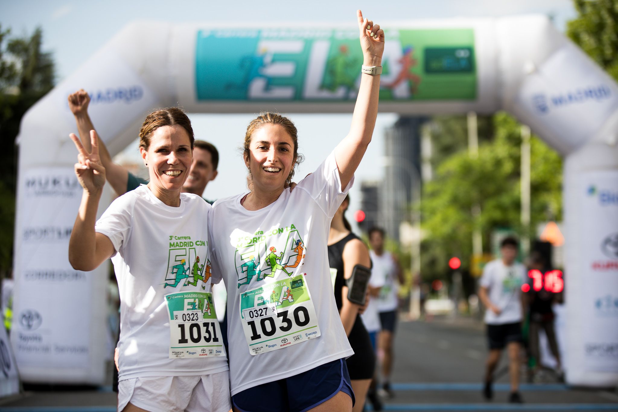 Fotos de la llegada a meta de la III Carrera Madrid con la ELA. LateMiLente 113