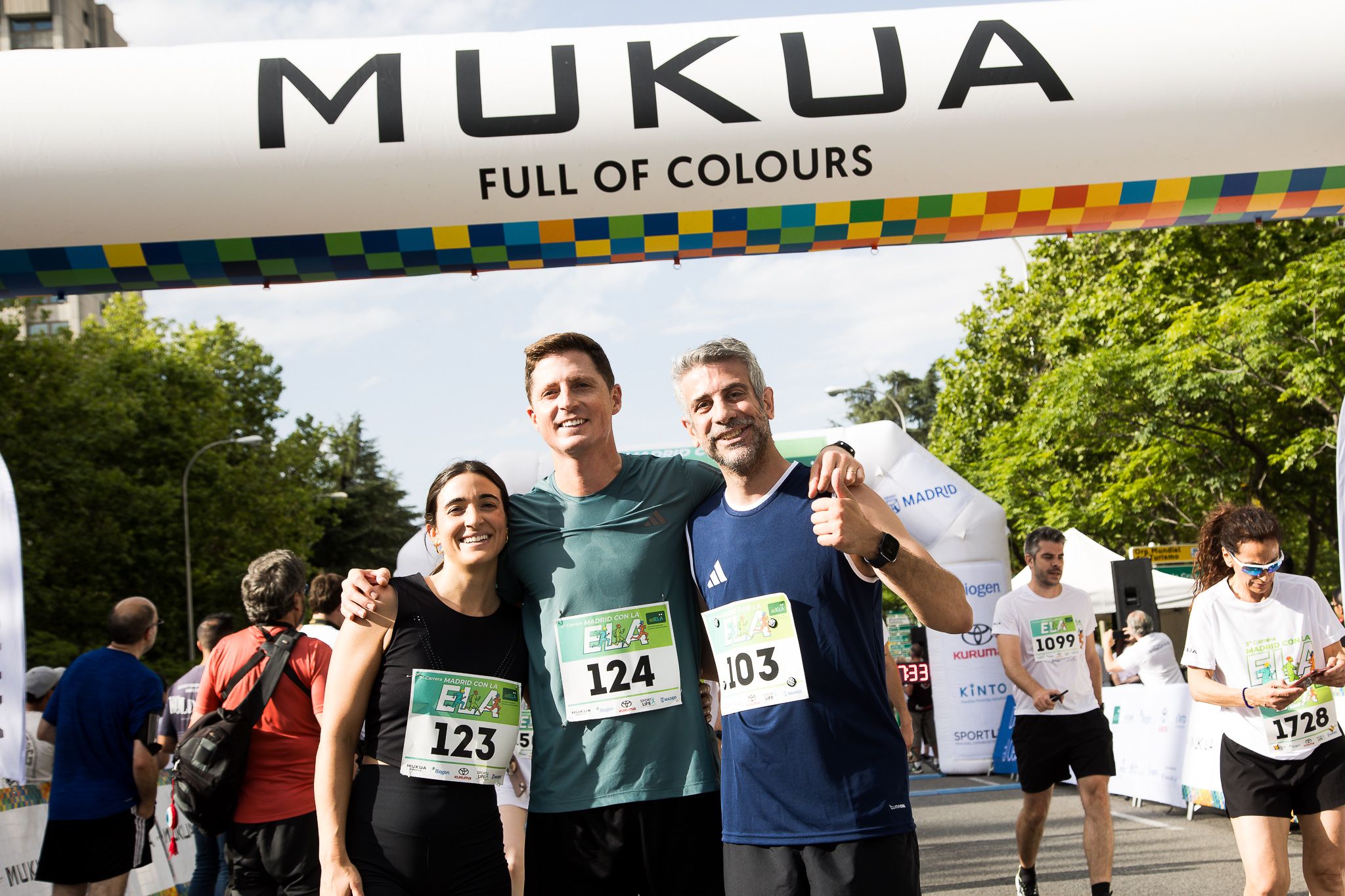 Fotos de la llegada a meta de la III Carrera Madrid con la ELA. LateMiLente 114