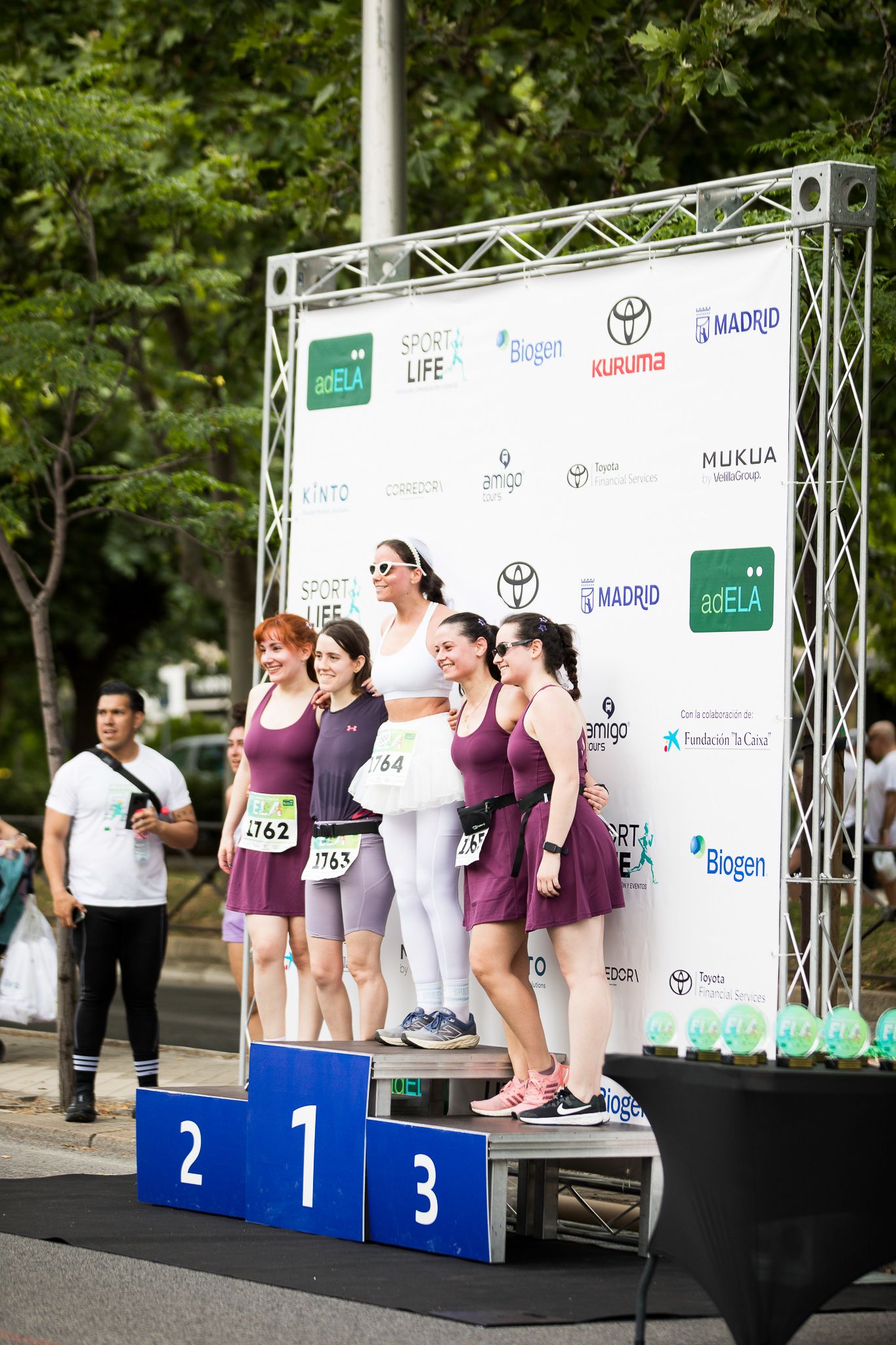 Fotos de la llegada a meta de la III Carrera Madrid con la ELA. LateMiLente 258