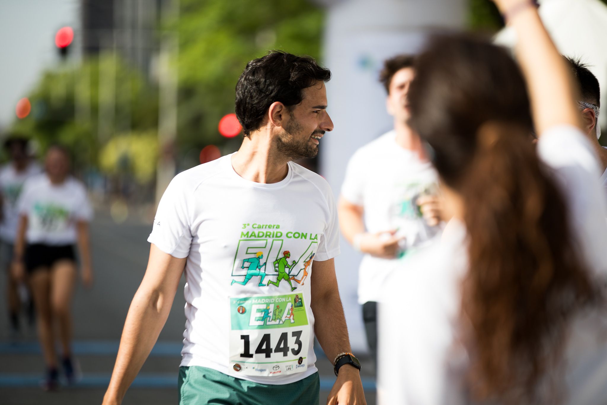 Fotos de la llegada a meta de la III Carrera Madrid con la ELA. LateMiLente 115