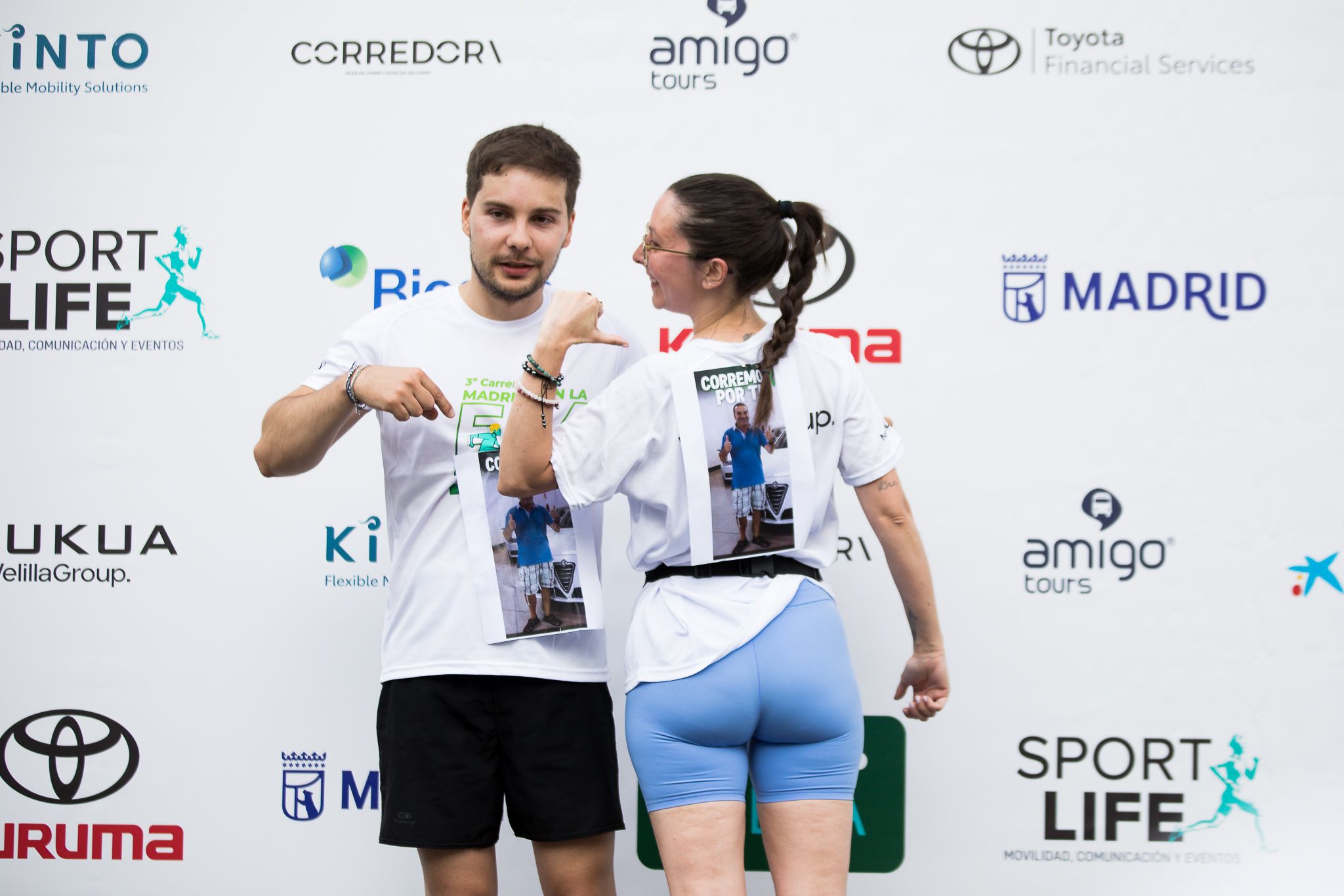 Fotos de la llegada a meta de la III Carrera Madrid con la ELA. LateMiLente 259