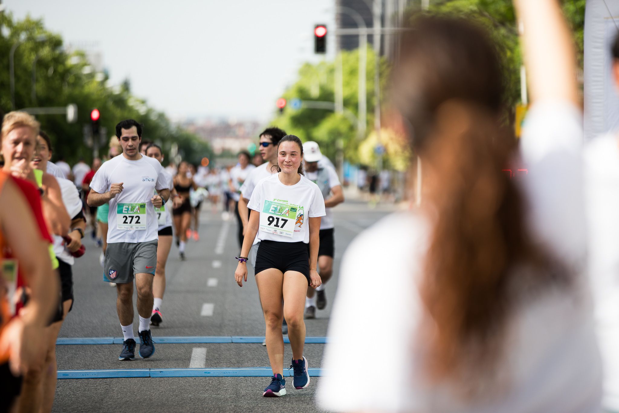 Fotos de la llegada a meta de la III Carrera Madrid con la ELA. LateMiLente 116