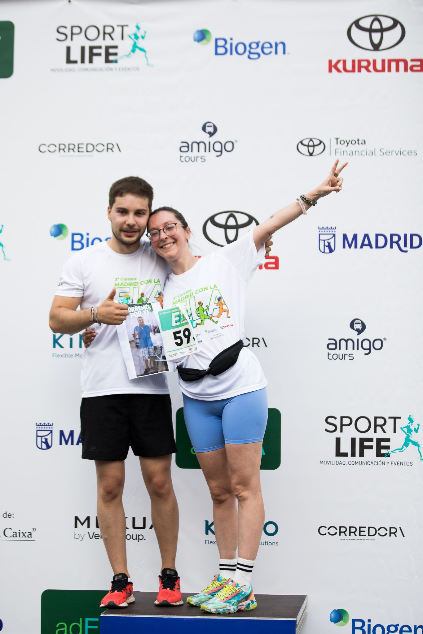 Fotos de la llegada a meta de la III Carrera Madrid con la ELA. LateMiLente 260