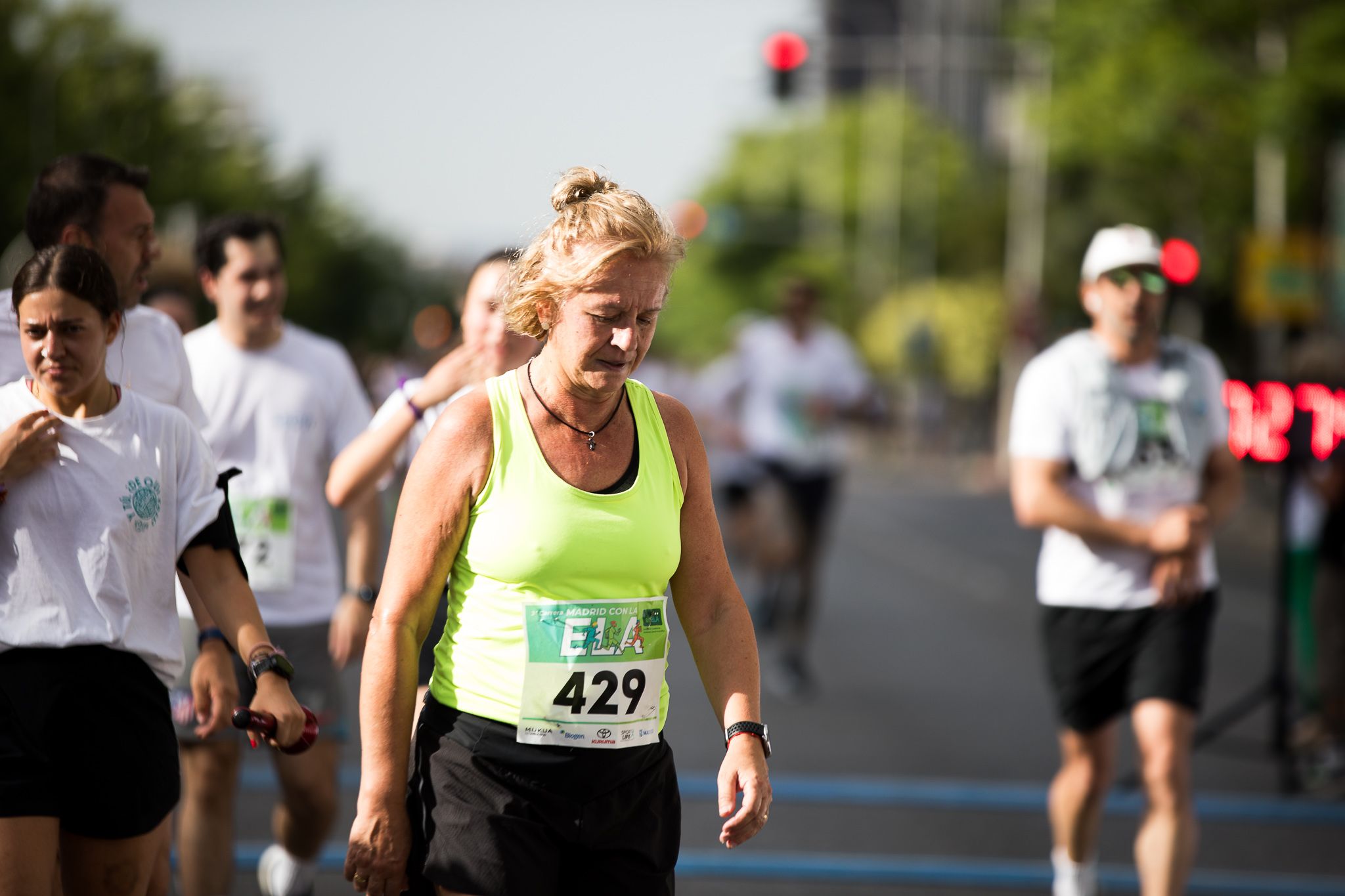Fotos de la llegada a meta de la III Carrera Madrid con la ELA. LateMiLente 117