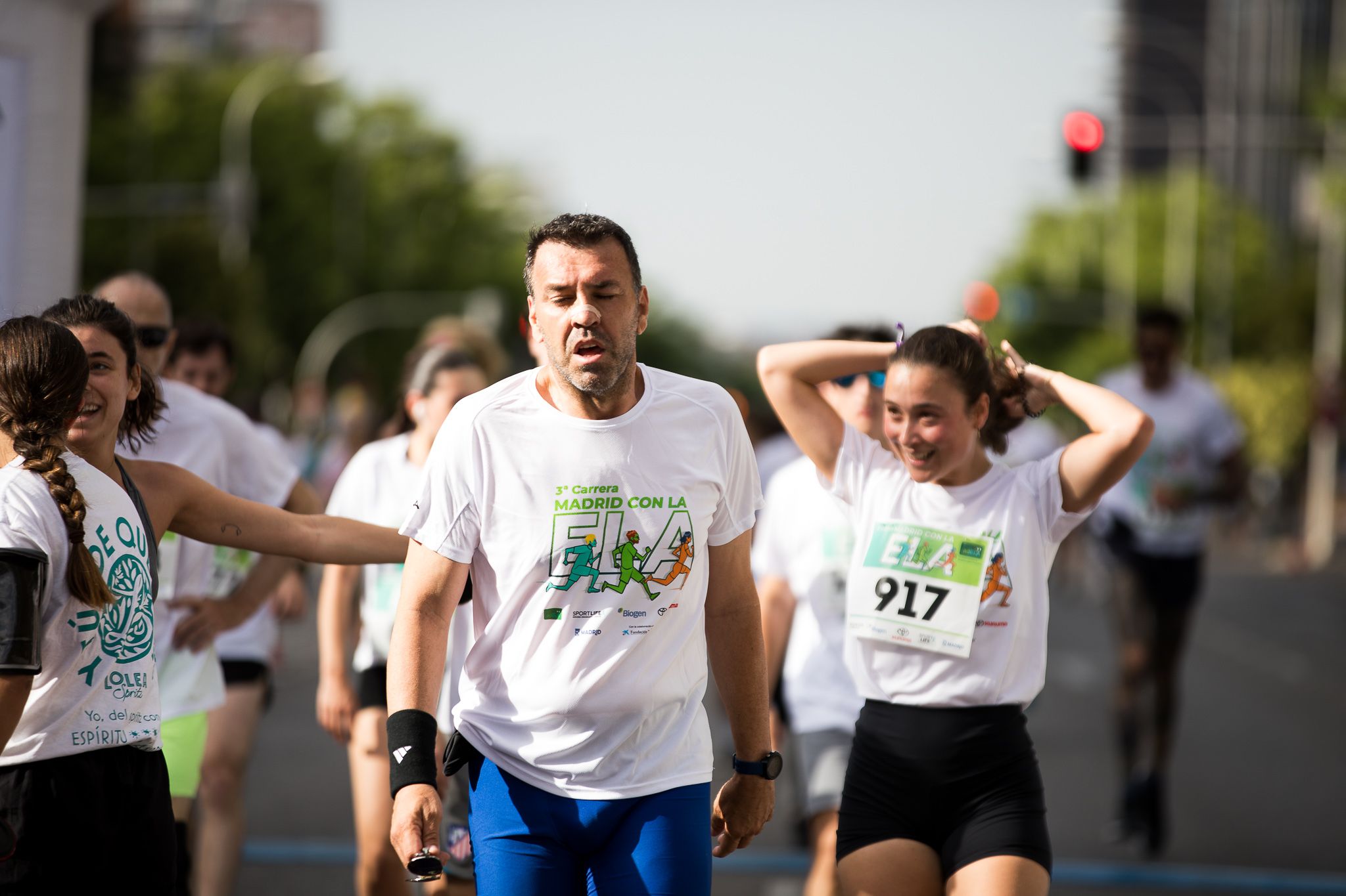 Fotos de la llegada a meta de la III Carrera Madrid con la ELA. LateMiLente 118