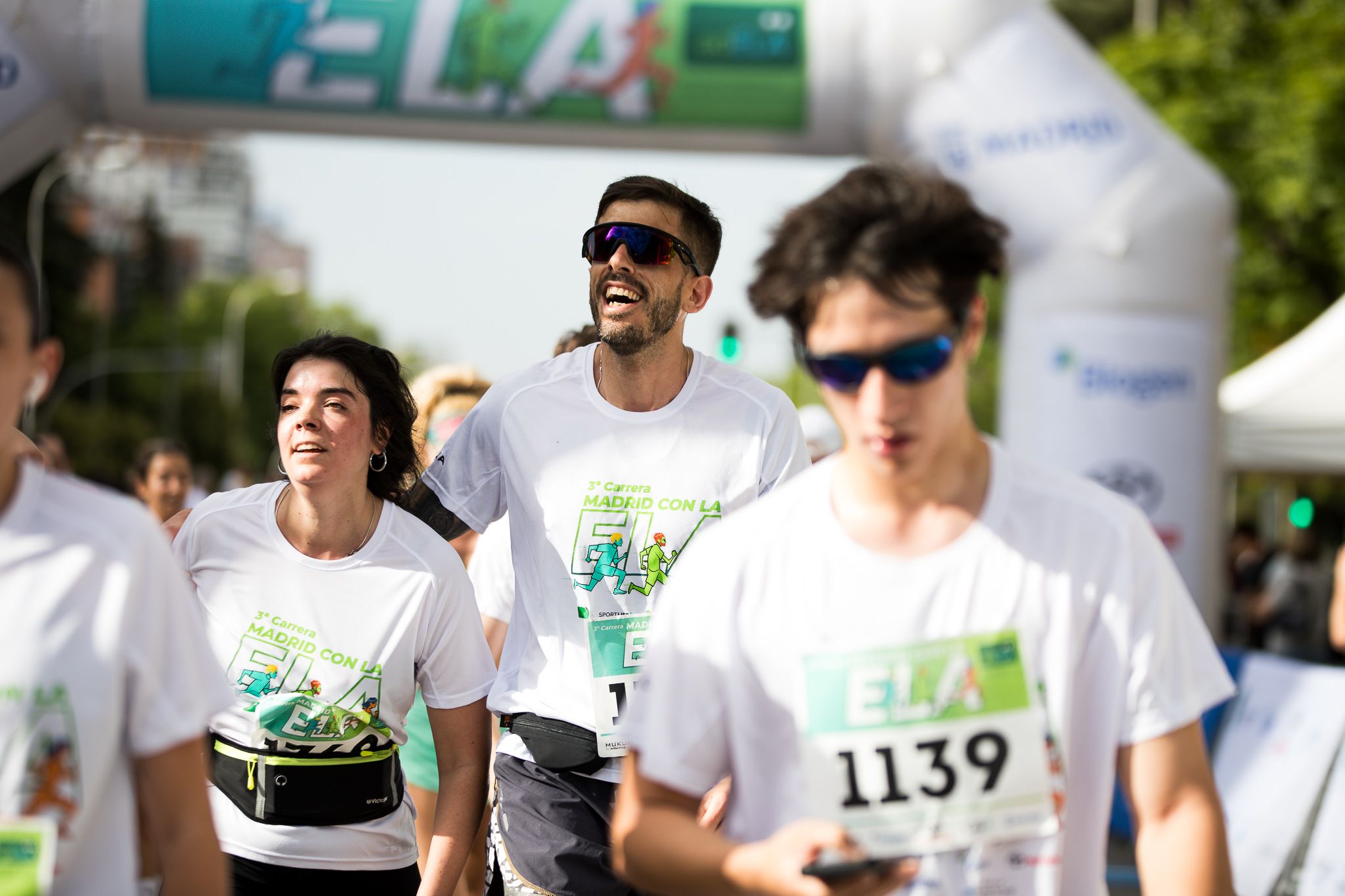 Fotos de la llegada a meta de la III Carrera Madrid con la ELA. LateMiLente 119