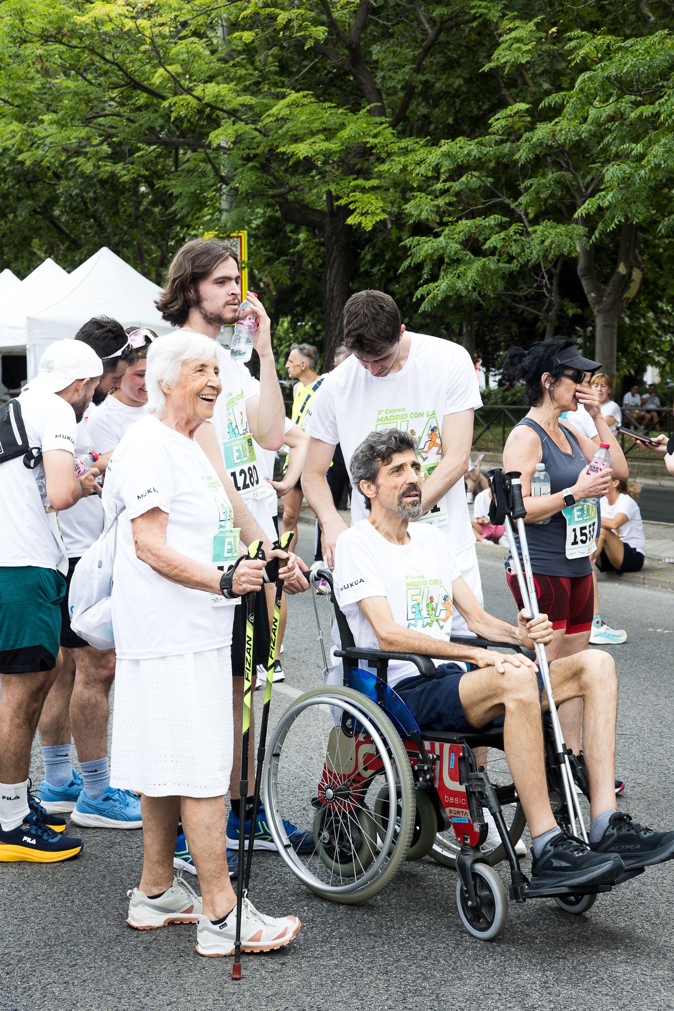 Fotos de la llegada a meta de la III Carrera Madrid con la ELA. LateMiLente 264