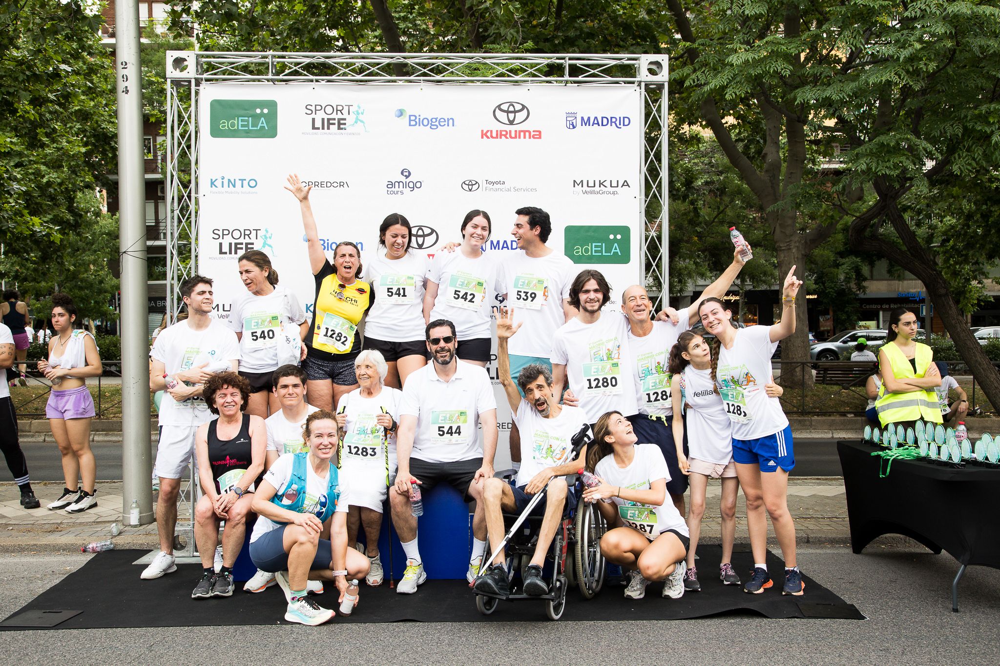 Fotos de la llegada a meta de la III Carrera Madrid con la ELA. LateMiLente 267