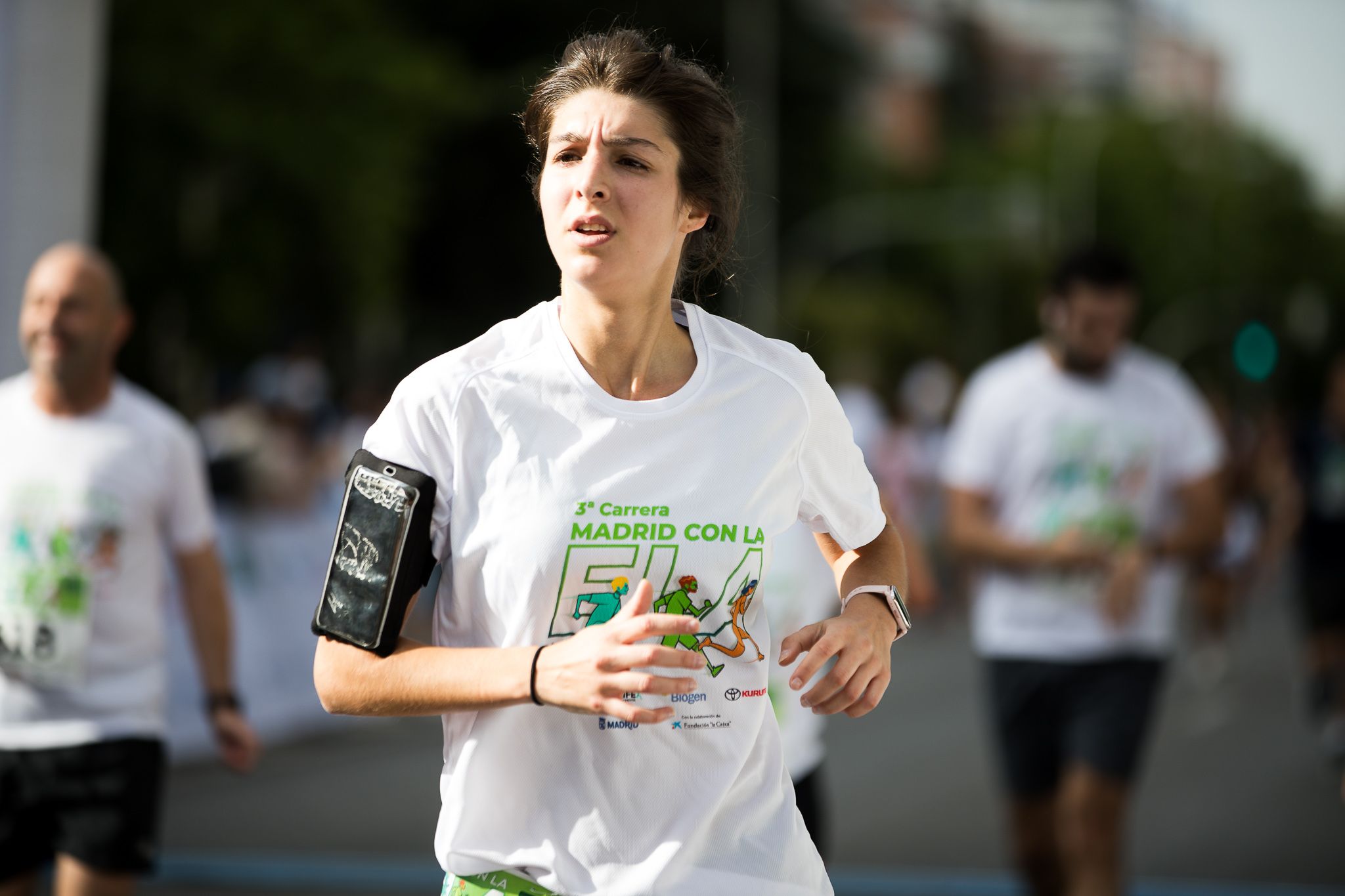 Fotos de la llegada a meta de la III Carrera Madrid con la ELA. LateMiLente 124
