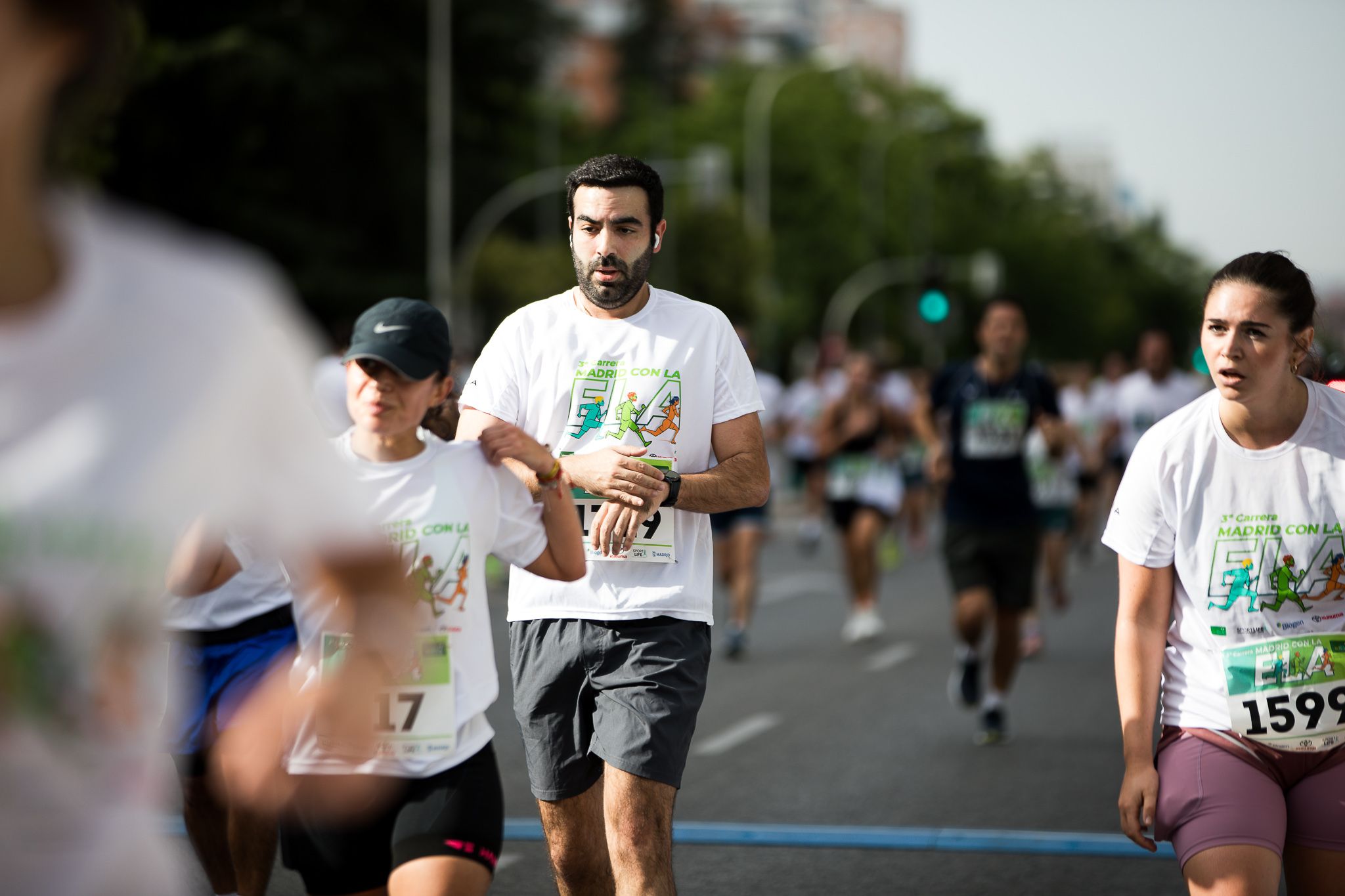 Fotos de la llegada a meta de la III Carrera Madrid con la ELA. LateMiLente 125