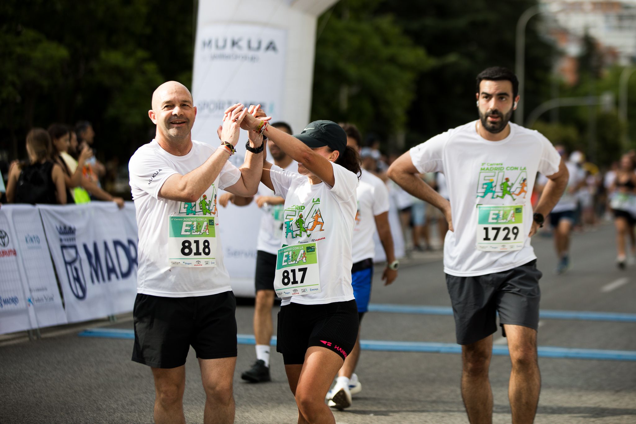 Fotos de la llegada a meta de la III Carrera Madrid con la ELA. LateMiLente 126