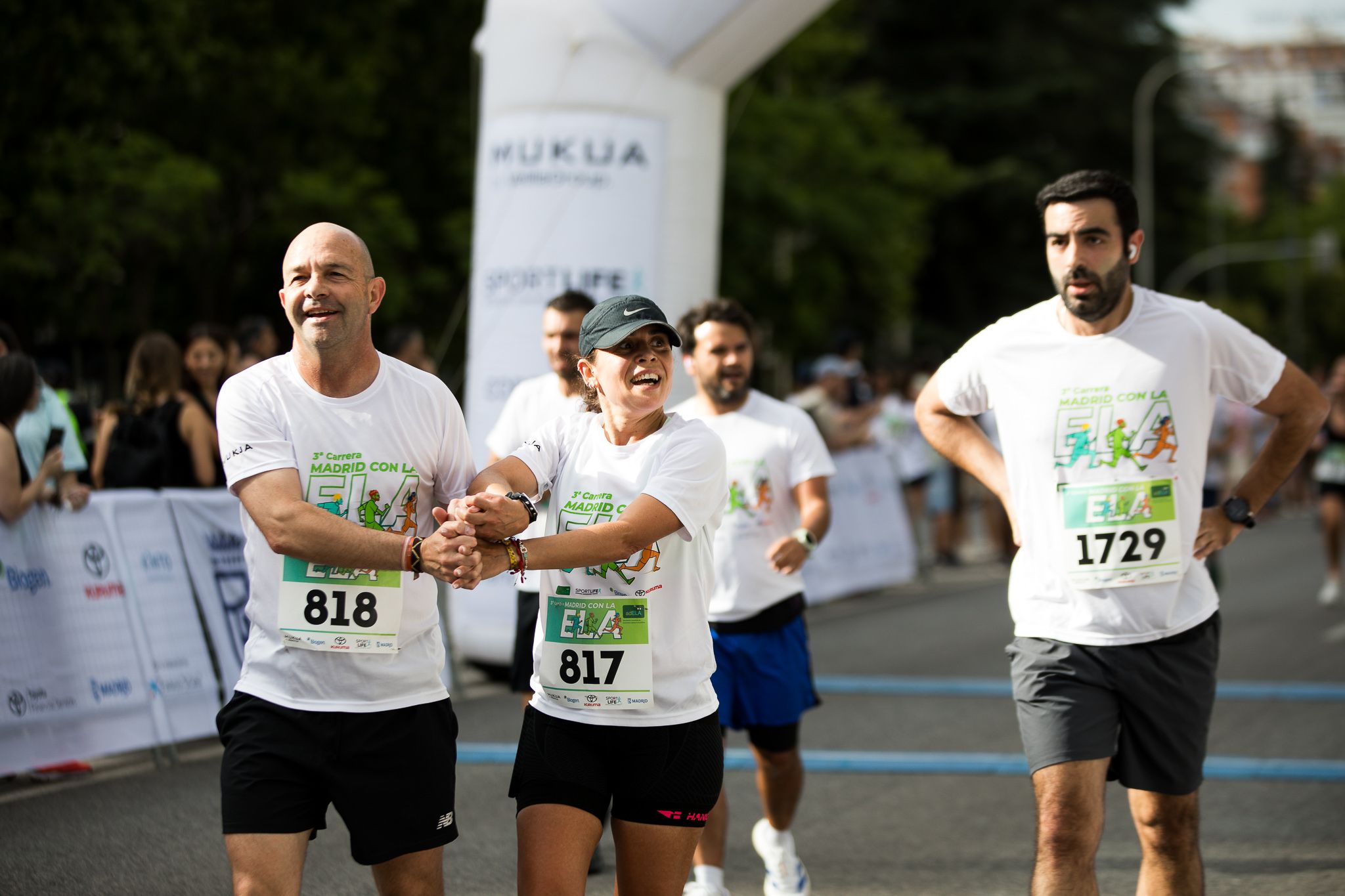 Fotos de la llegada a meta de la III Carrera Madrid con la ELA. LateMiLente 127