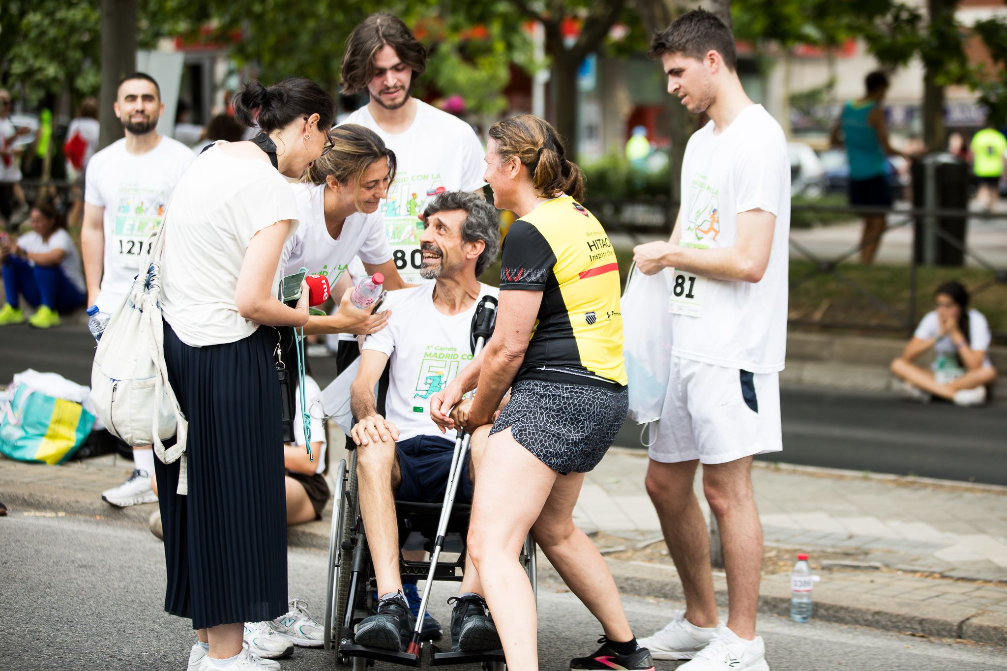 Fotos de la llegada a meta de la III Carrera Madrid con la ELA. LateMiLente 273