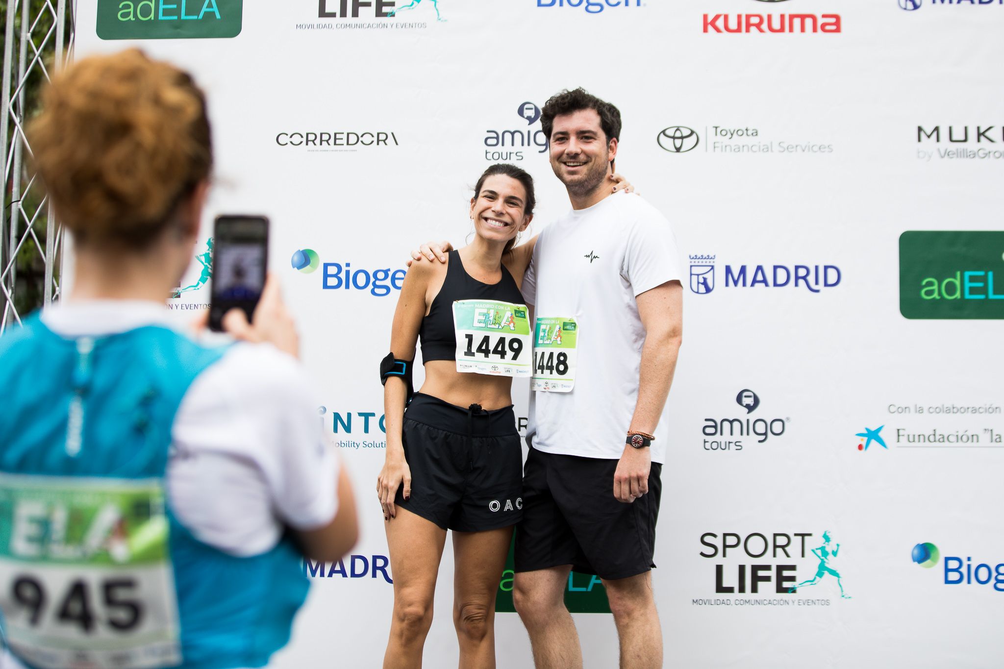 Fotos de la llegada a meta de la III Carrera Madrid con la ELA. LateMiLente 275
