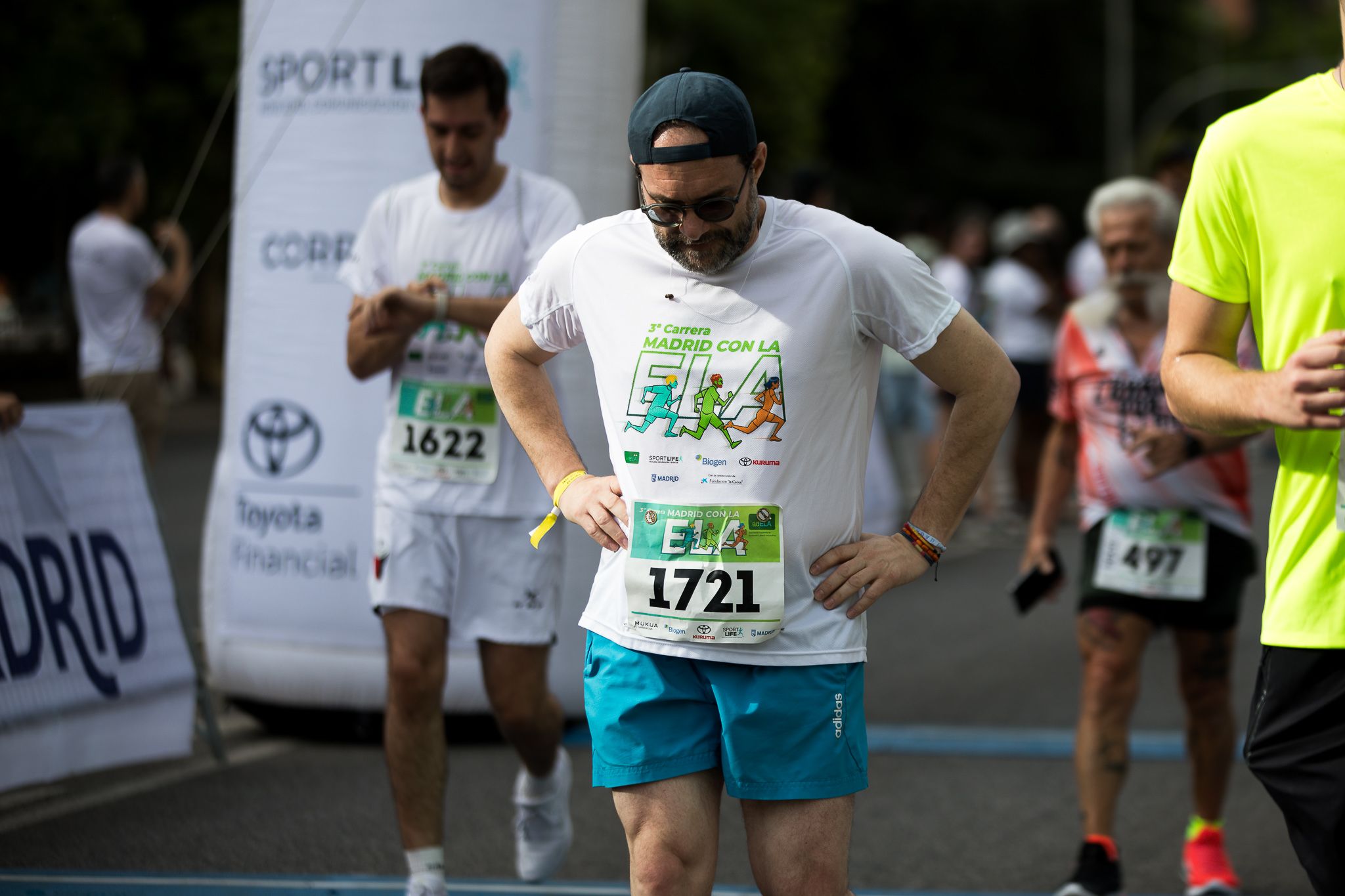Fotos de la llegada a meta de la III Carrera Madrid con la ELA. LateMiLente 134