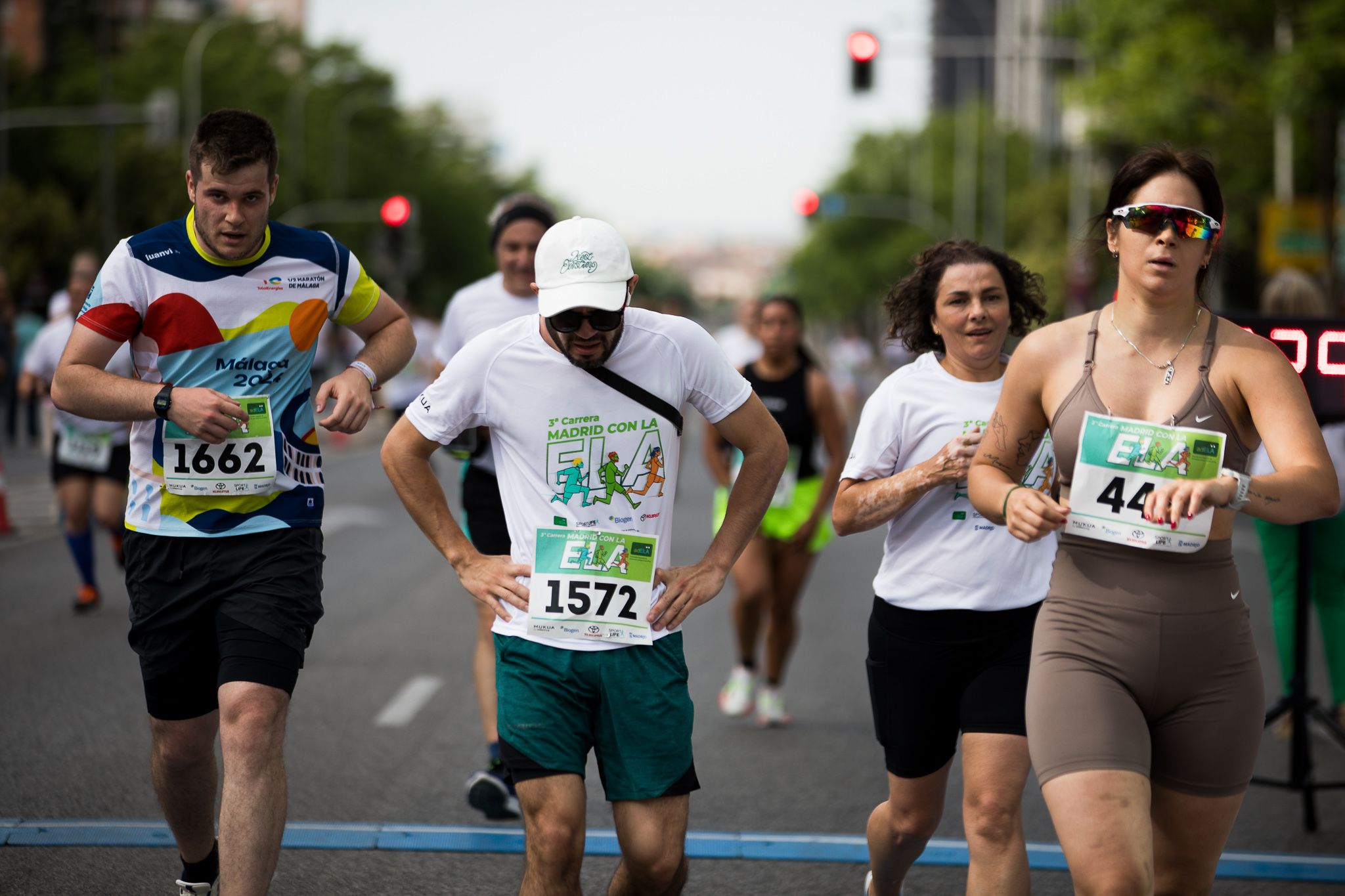 Fotos de la llegada a meta de la III Carrera Madrid con la ELA. LateMiLente 135
