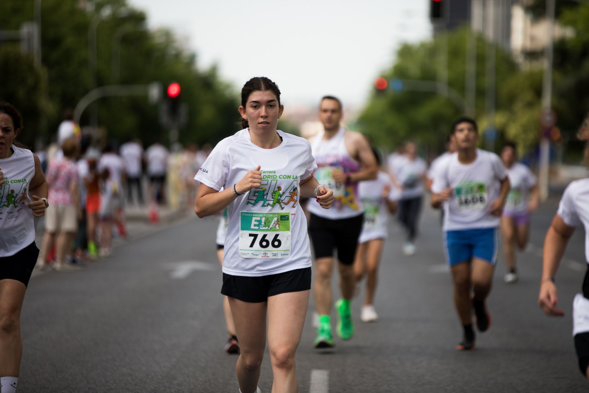 Fotos de la llegada a meta de la III Carrera Madrid con la ELA. LateMiLente 137